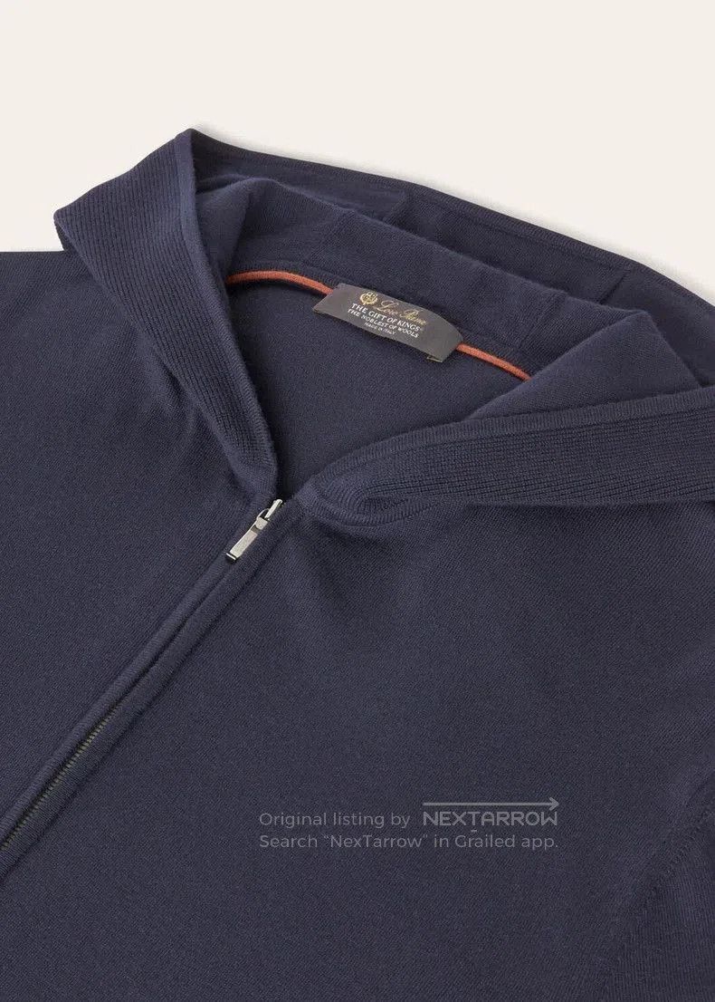 Loro Piana Loro Piana Hooded Knit Wool Jacket. Size US S / EU 44-46 / 1 - 4 Thumbnail