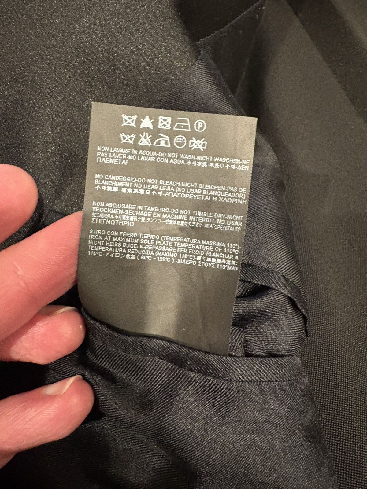 Saint Laurent Paris Saint Laurent Hedi Slimane 2 Piece Tuxedo Suit Size 50R - 15 Thumbnail