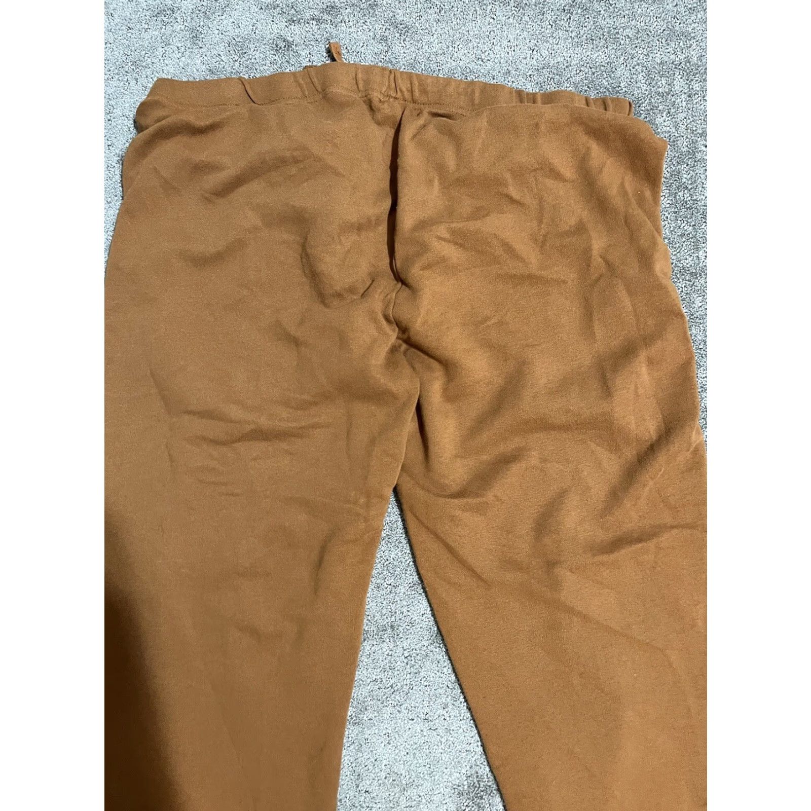 Nordstrom NORDSTROM Women's Brown Sweatpants Pull On Activewear Pockets Size XL Size 40" / US 18 - 4 Thumbnail