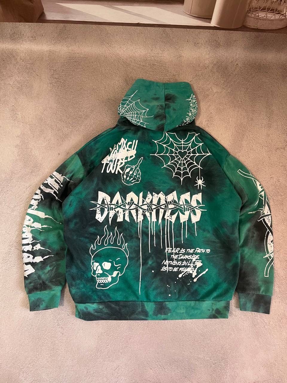 Christian Audigier × Ed Hardy × Vintage Vintage Ed Hardy by Christian Audigier style hoodie Size US L / EU 52-54 / 3 - 2 Thumbnail