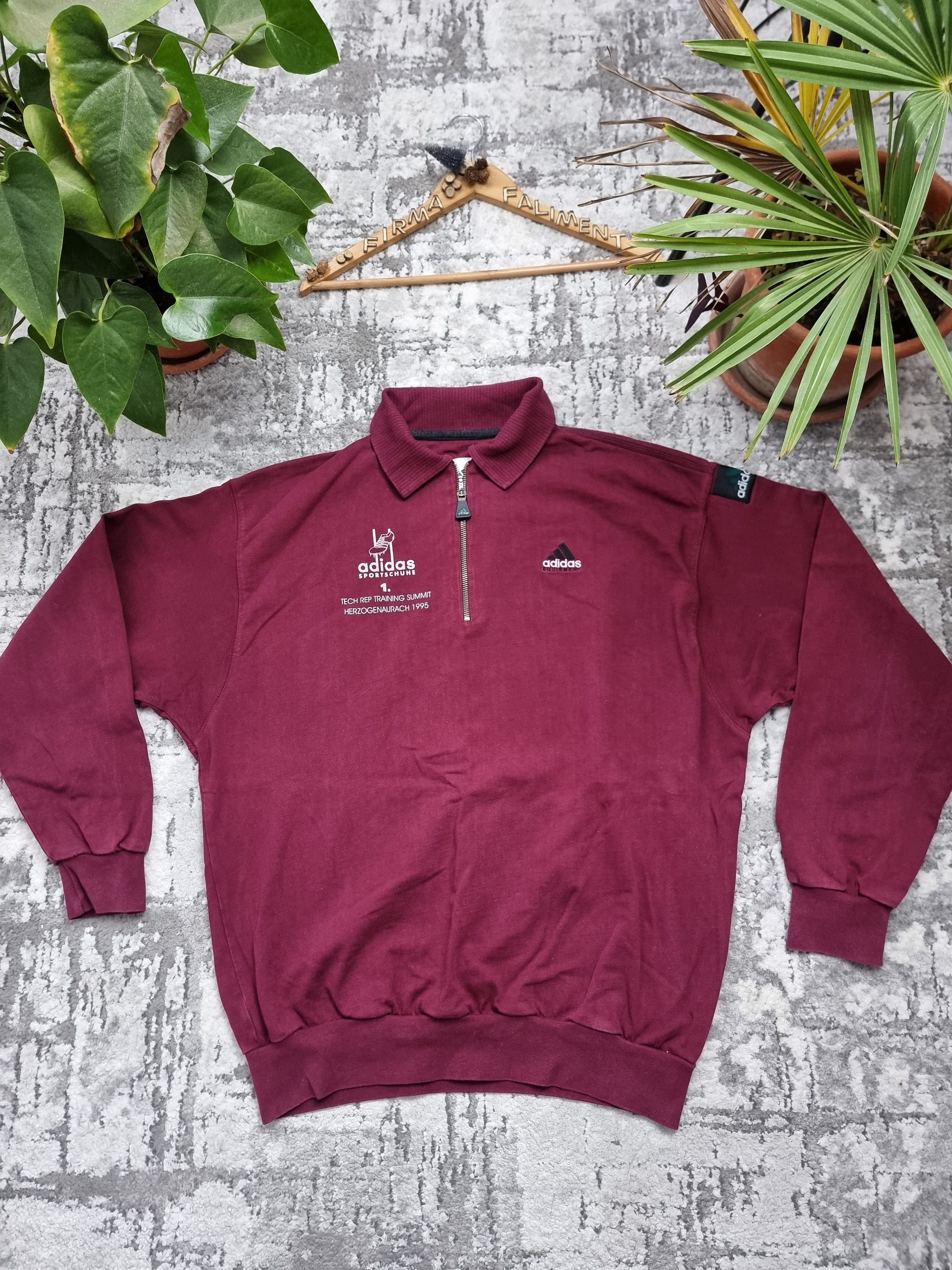 Adidas Vintage Adidas Equipment Longsleeve 1995 Size US L / EU 52-54 / 3 - 1 Thumbnail