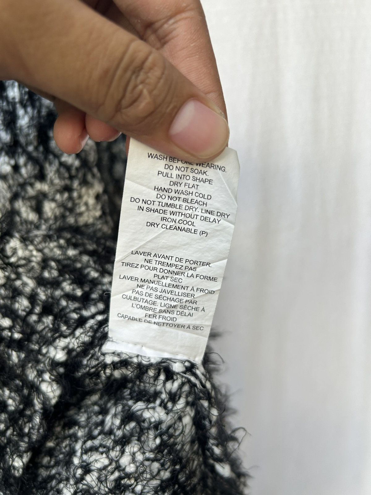 Japanese Brand Milesa Fuzzy Mihair Grunge Knit Avantgarde Styled Size US M / EU 48-50 / 2 - 8 Thumbnail