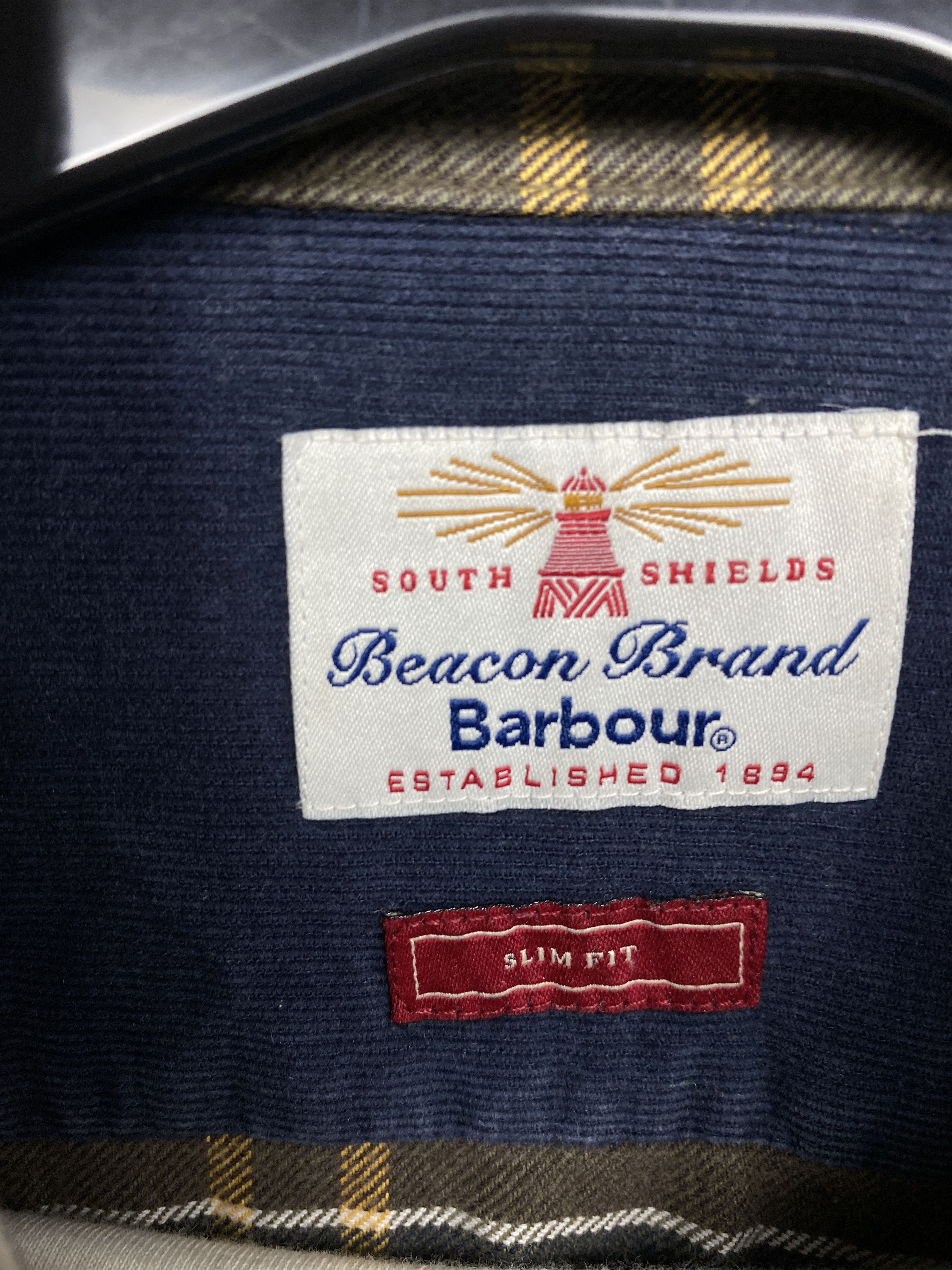 Barbour Barbour Mens Flannel Tartan Plaid Shirt Size US M / EU 48-50 / 2 - 4 Thumbnail