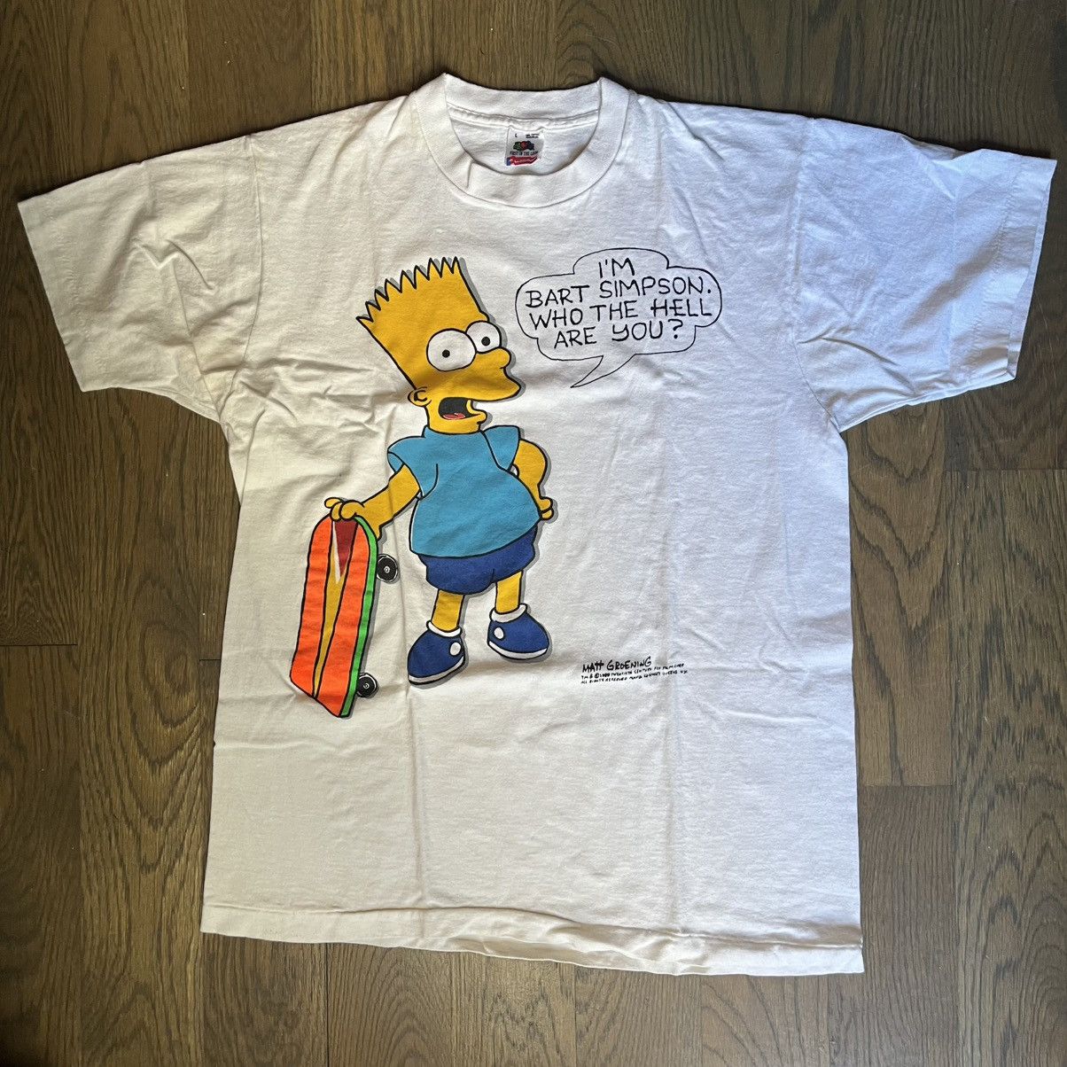 Vintage Vintage Bart Simpson tee Size US L / EU 52-54 / 3 - 1 Thumbnail