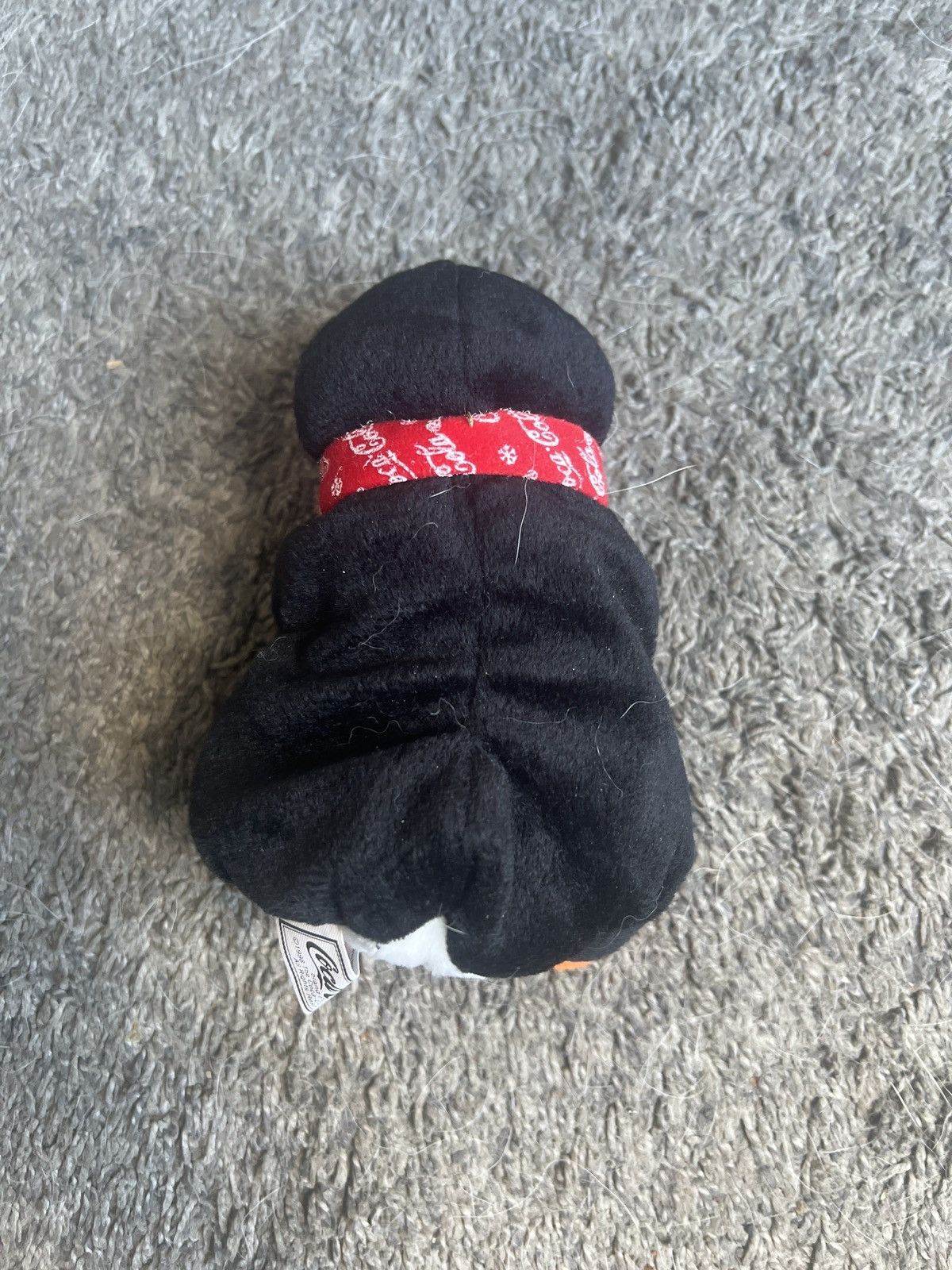 Coca Cola 1998 Coca-Cola Penguin In Snowflake Scarf Bean Bag Plush Size ONE SIZE - 2 Thumbnail