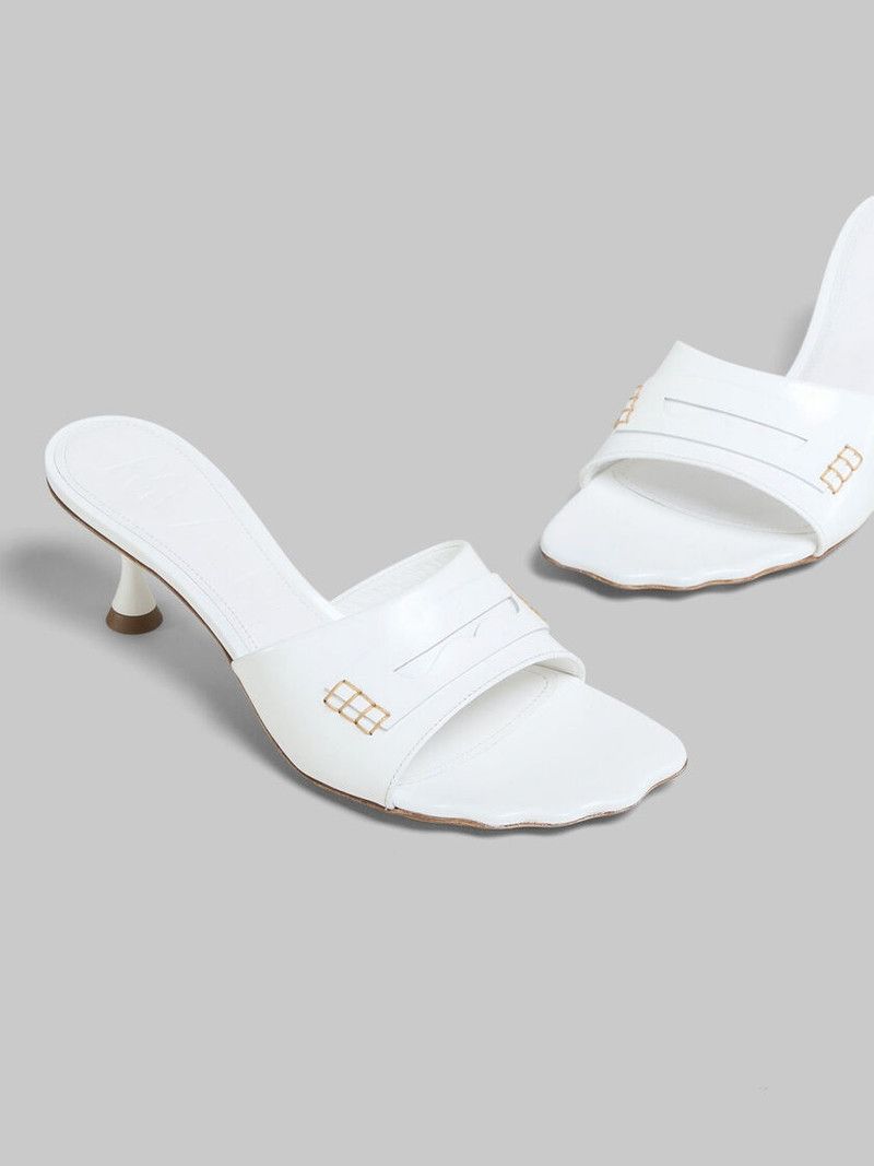 Marni o1f1d3z0326 Moonlight Sandals in White Size US 6 / IT 36 - 4 Thumbnail