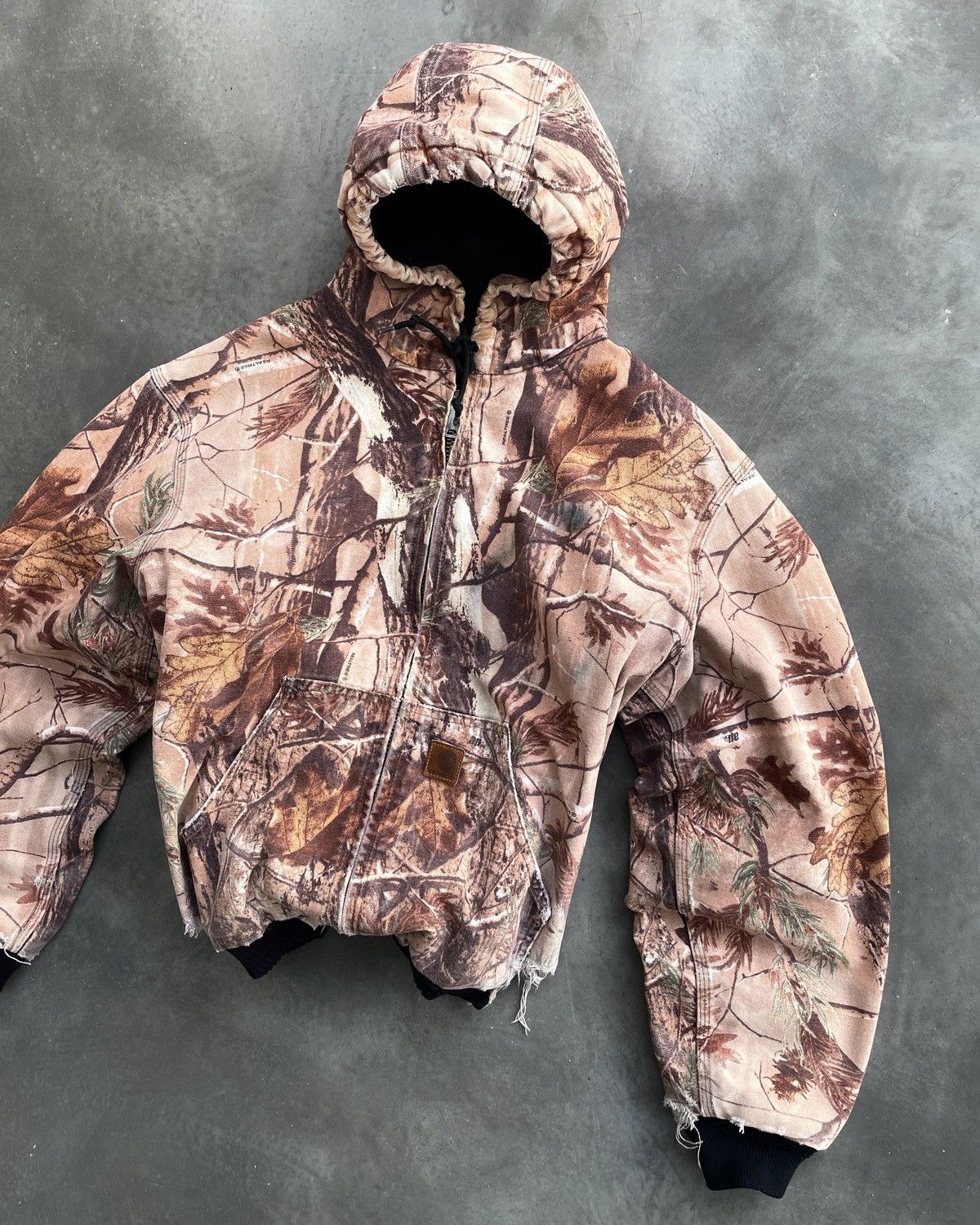 Carhartt DISTRESSED CAMO X REALTREE🍂 VINTAGE CARHARTT ACTIVE JACKET Size US M / EU 48-50 / 2 - 3 Thumbnail