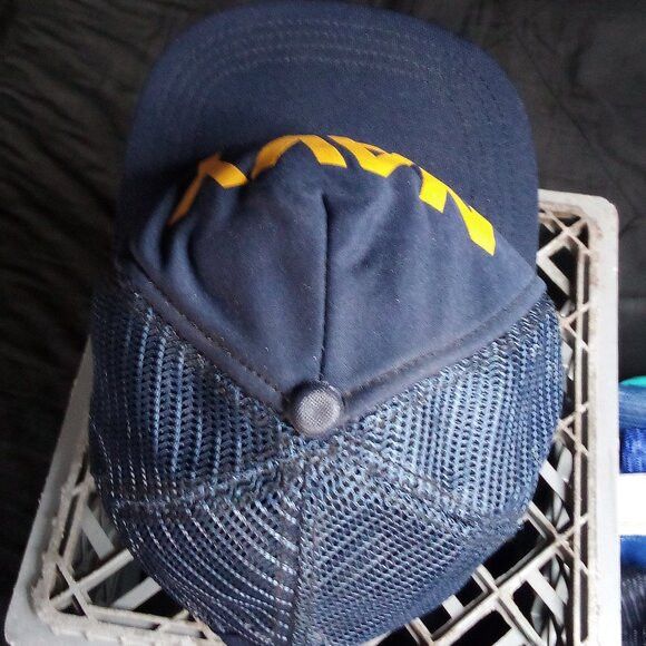 Other Vintage Navy It's An Adventure Snap Trucker Hat Cap Size ONE SIZE - 4 Thumbnail