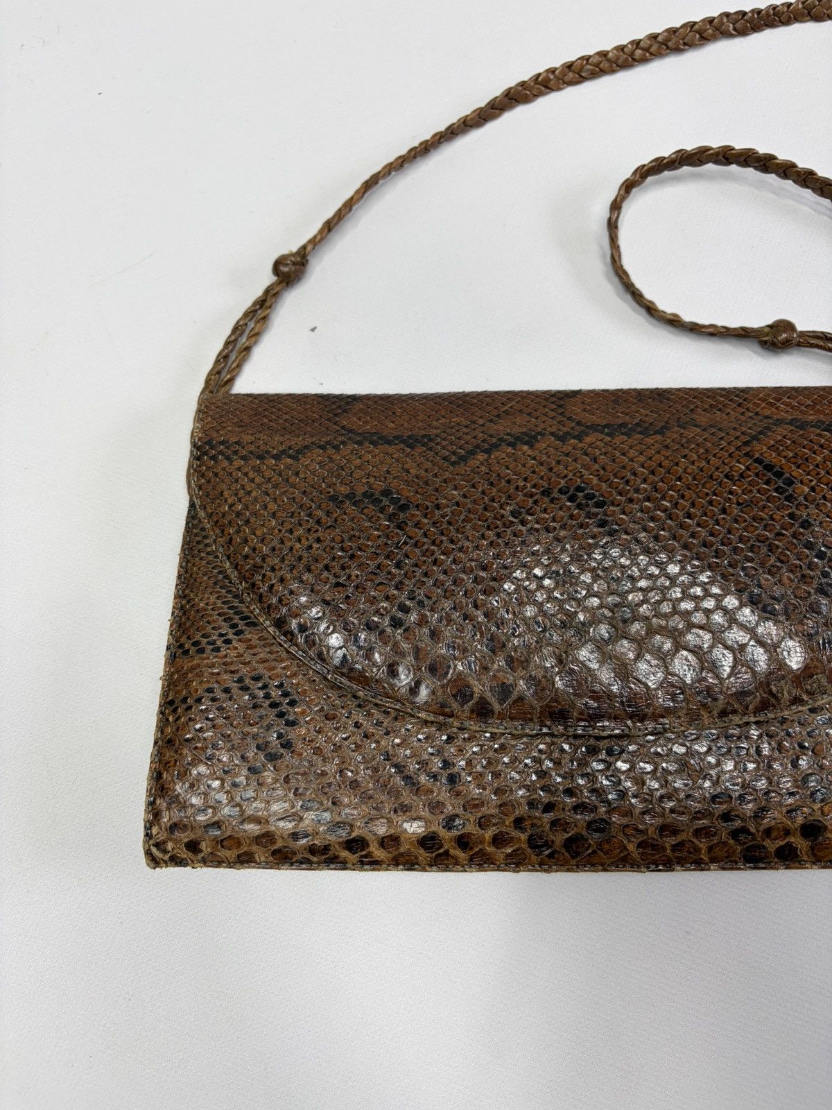 KMRii Snakeskin Leather Bag Y2K Archive KMRii If Six Was Nine Vibe Size ONE SIZE - 6 Thumbnail