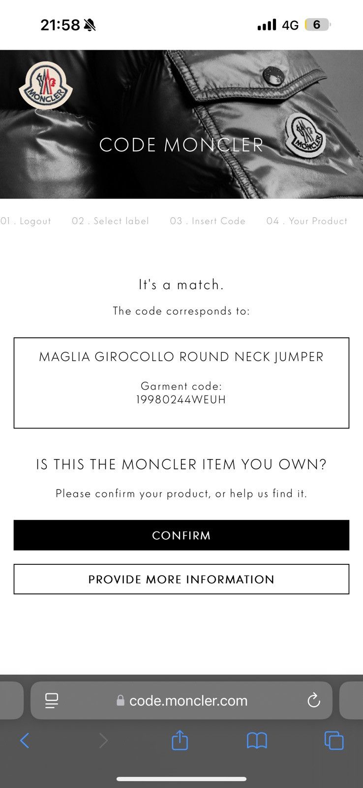 Moncler Moncler x Fragment Hiroshi Fujiwara Sweater – Grey – Rare Size US S / EU 44-46 / 1 - 12 Thumbnail