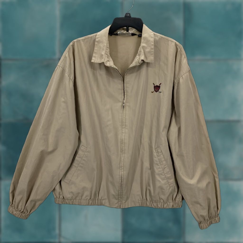 Polo Ralph Lauren VINTAGE Polo Ralph Lauren Jacket Mens 2XL Full Zip Golf Crest Lightweight Coat Shirt/Coat? Size US XXL / EU 58 / 5 - 1 Thumbnail