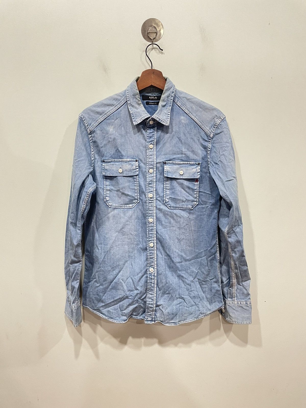 Replay Replay Regular Fit Denim Jacket Size US S / EU 44-46 / 1 - 1 Thumbnail
