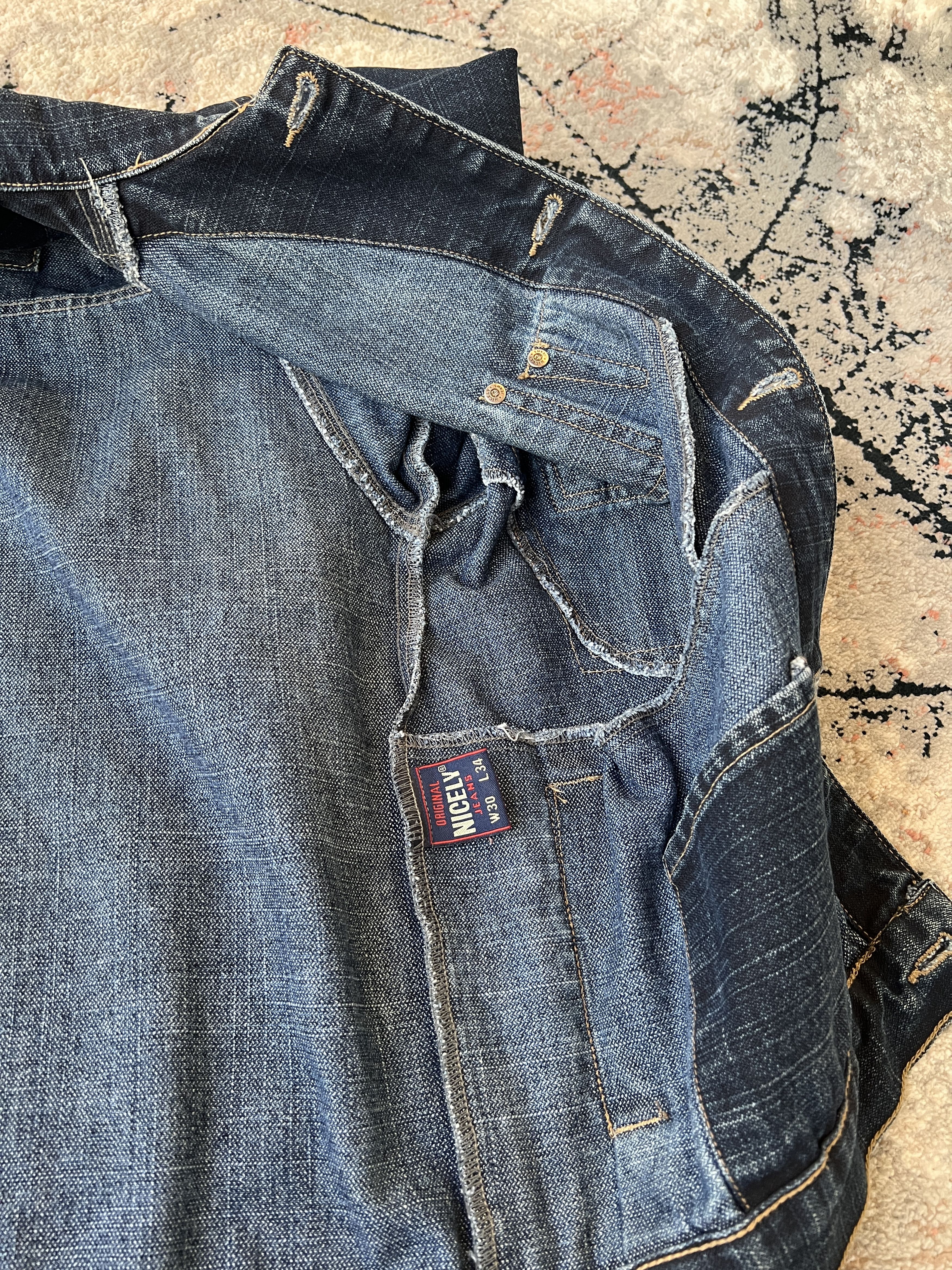 Vintage Nicely Vintage Denim Jacket Size US S / EU 44-46 / 1 - 9 Thumbnail