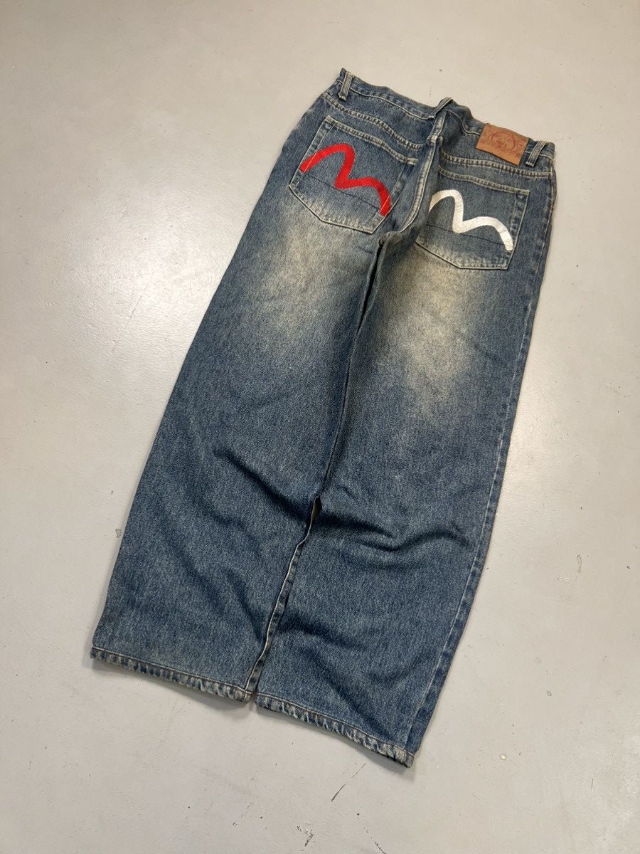 Japanese Brand Vintage Evisu inspired denim Size US 32 / EU 48 - 1 Thumbnail