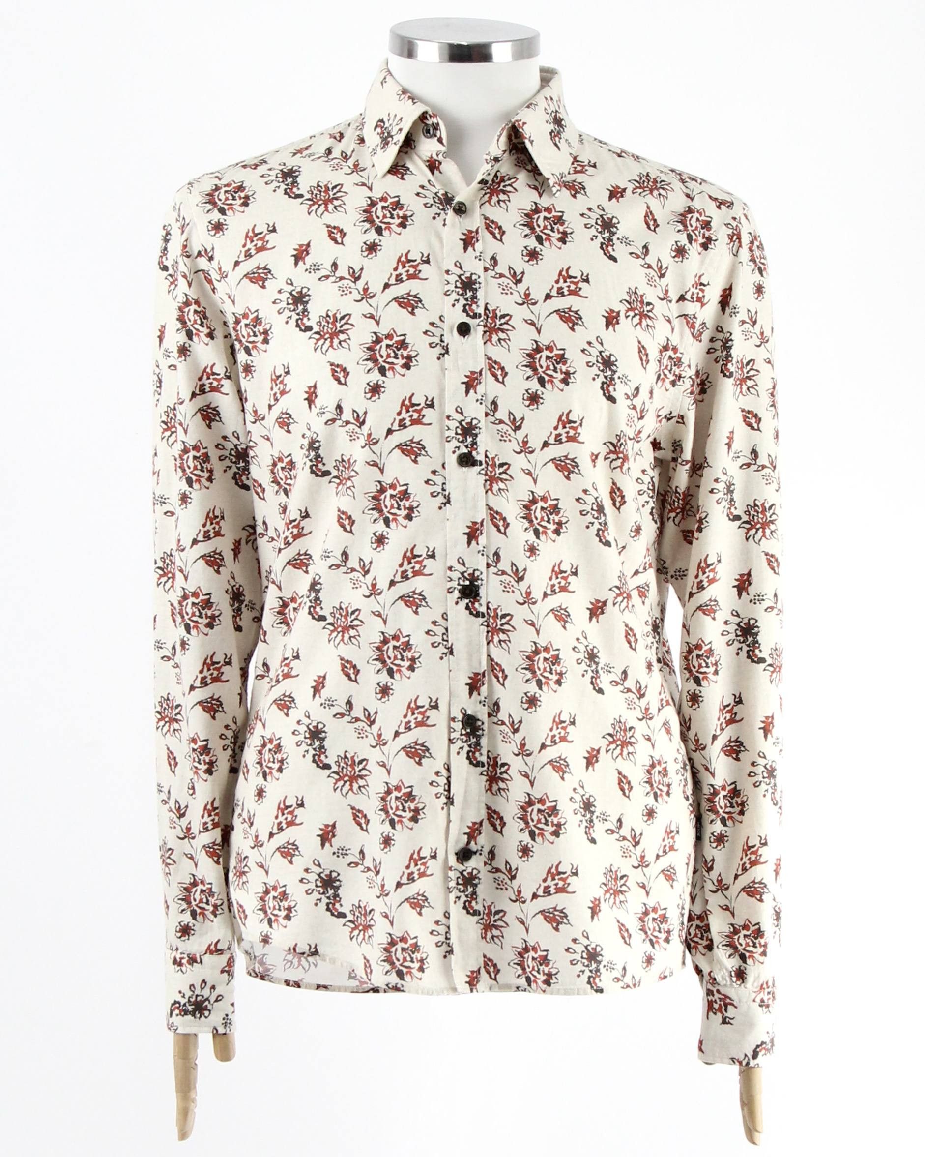 Joop! JOOP! JEANS Light beige shirt with pattern Size US M / EU 48-50 / 2 - 1 Thumbnail