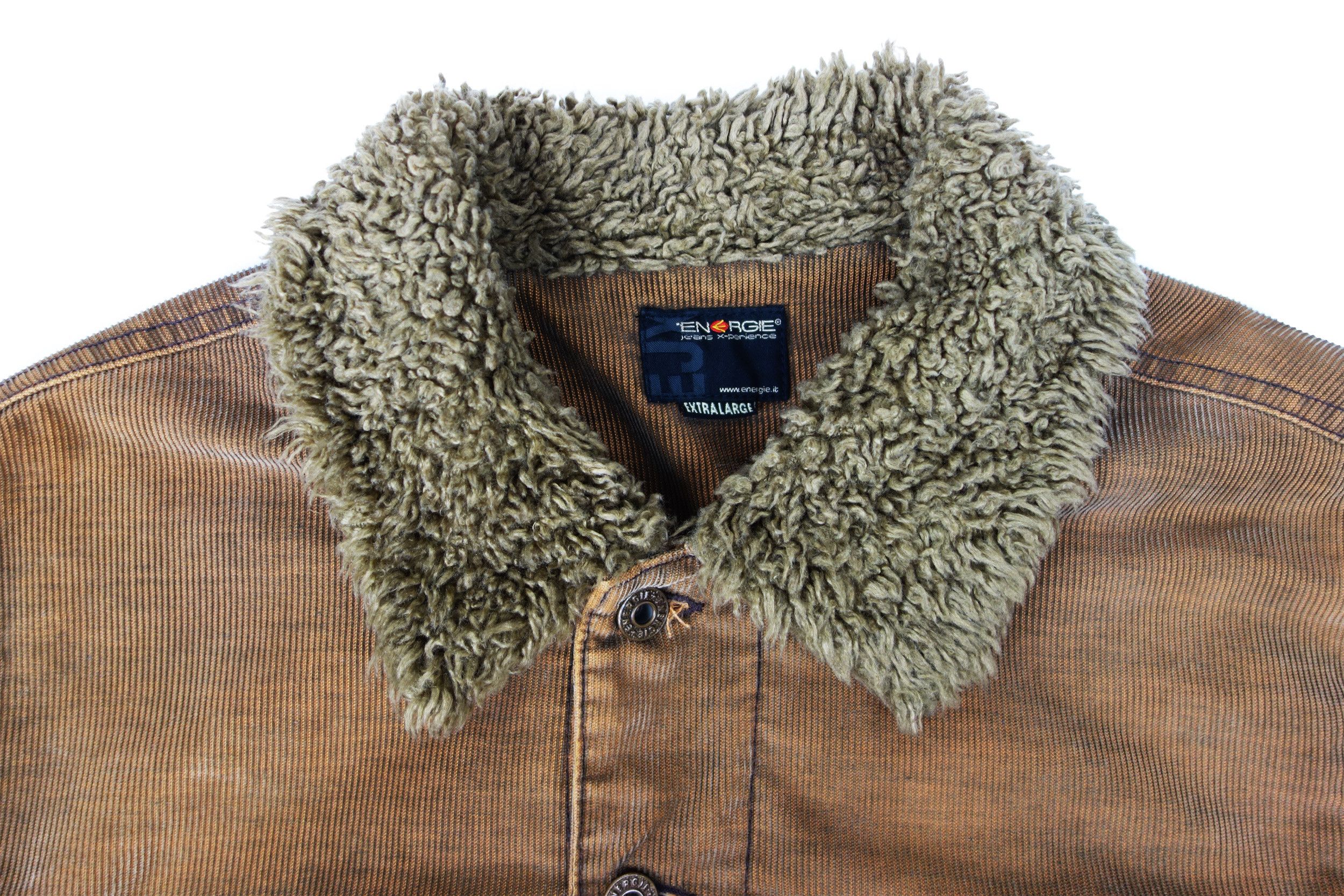 Energie × Sixty Energie Vintage Corduroy Trucker Jacket Sherpa by Miss Sixty Size US L / EU 52-54 / 3 - 13 Thumbnail