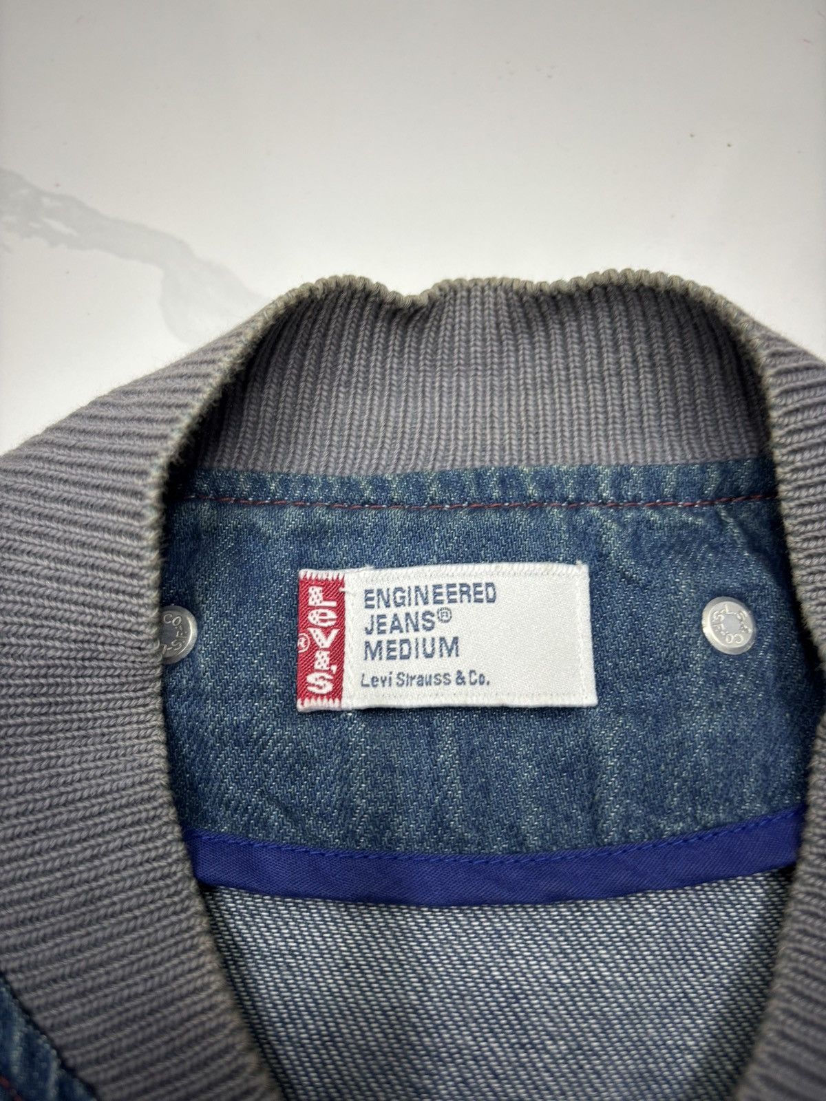 Levi's LEVIS ENGINEERED DENIM BLOUSON SHORT SLEEVE ZIP UP Size US M / EU 48-50 / 2 - 10 Thumbnail