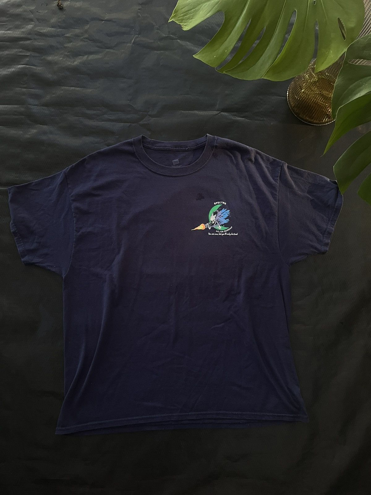 Vintage Spectre Graphic Tee Size US XL / EU 56 / 4 - 1 Thumbnail