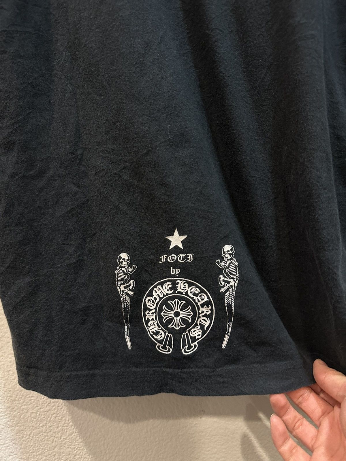 Chrome Hearts CH Foti Angel Skull Tee XL Size US XL / EU 56 / 4 - 4 Thumbnail