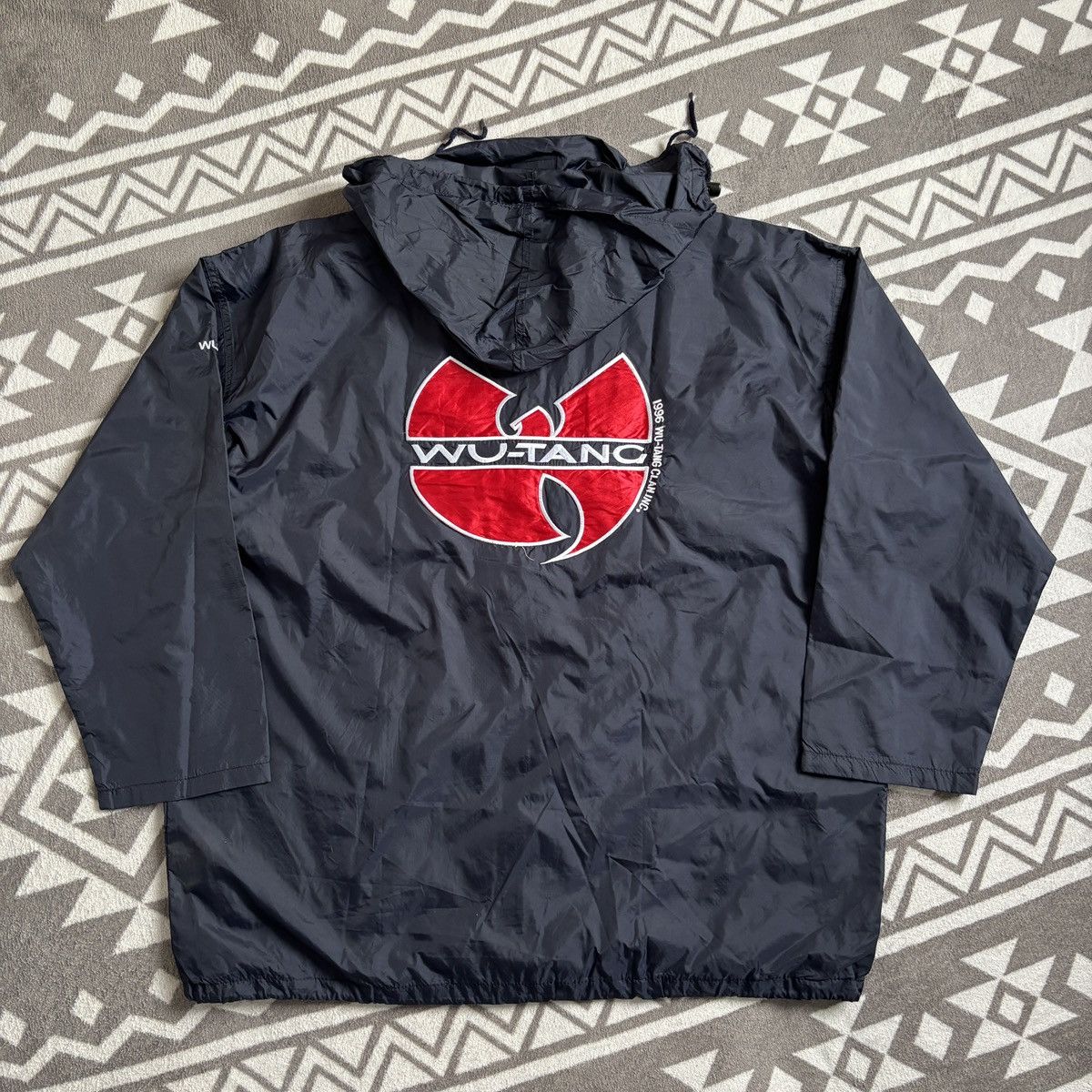 Wu-Tang Clan Vintage 1996 Wu Tang clan jacket hip hop rap Size US XL / EU 56 / 4 - 2 Thumbnail