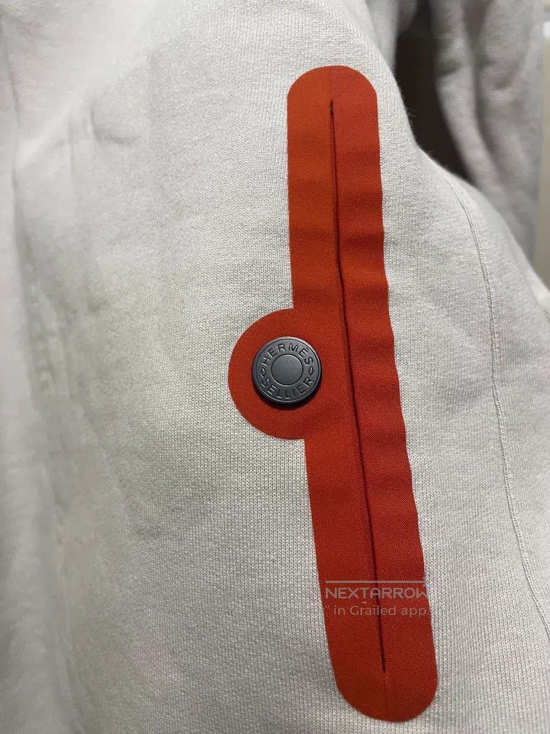 Hermes Hermes Hooded Sweatshirt (with Thin Fleece Inside) Size M / US 6-8 / IT 42-44 - 5 Thumbnail