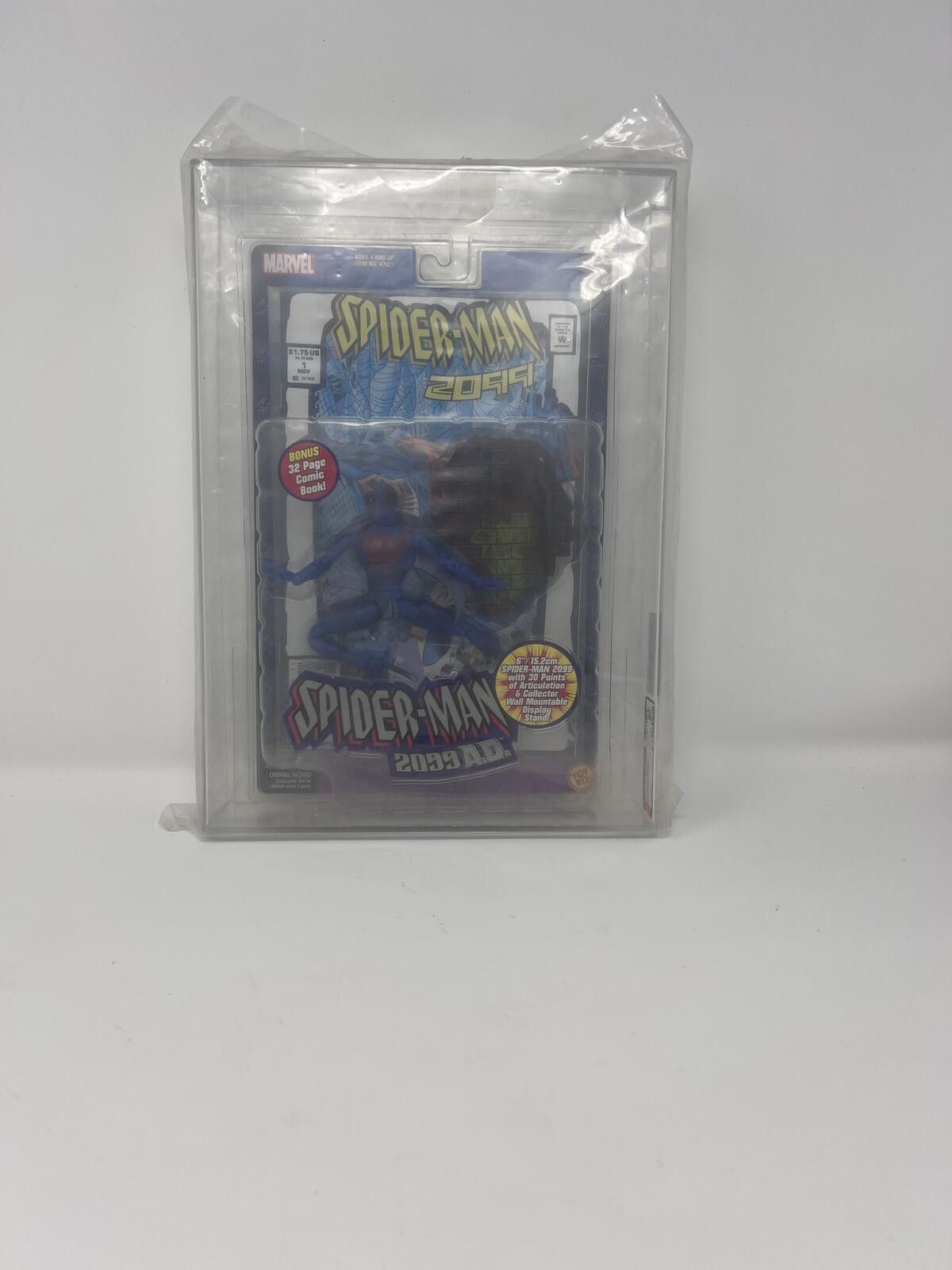 Marvel Comics Spider-Man 2099 AFA 85 Graded KB Exclusive Marvel Legends Size ONE SIZE - 4 Thumbnail