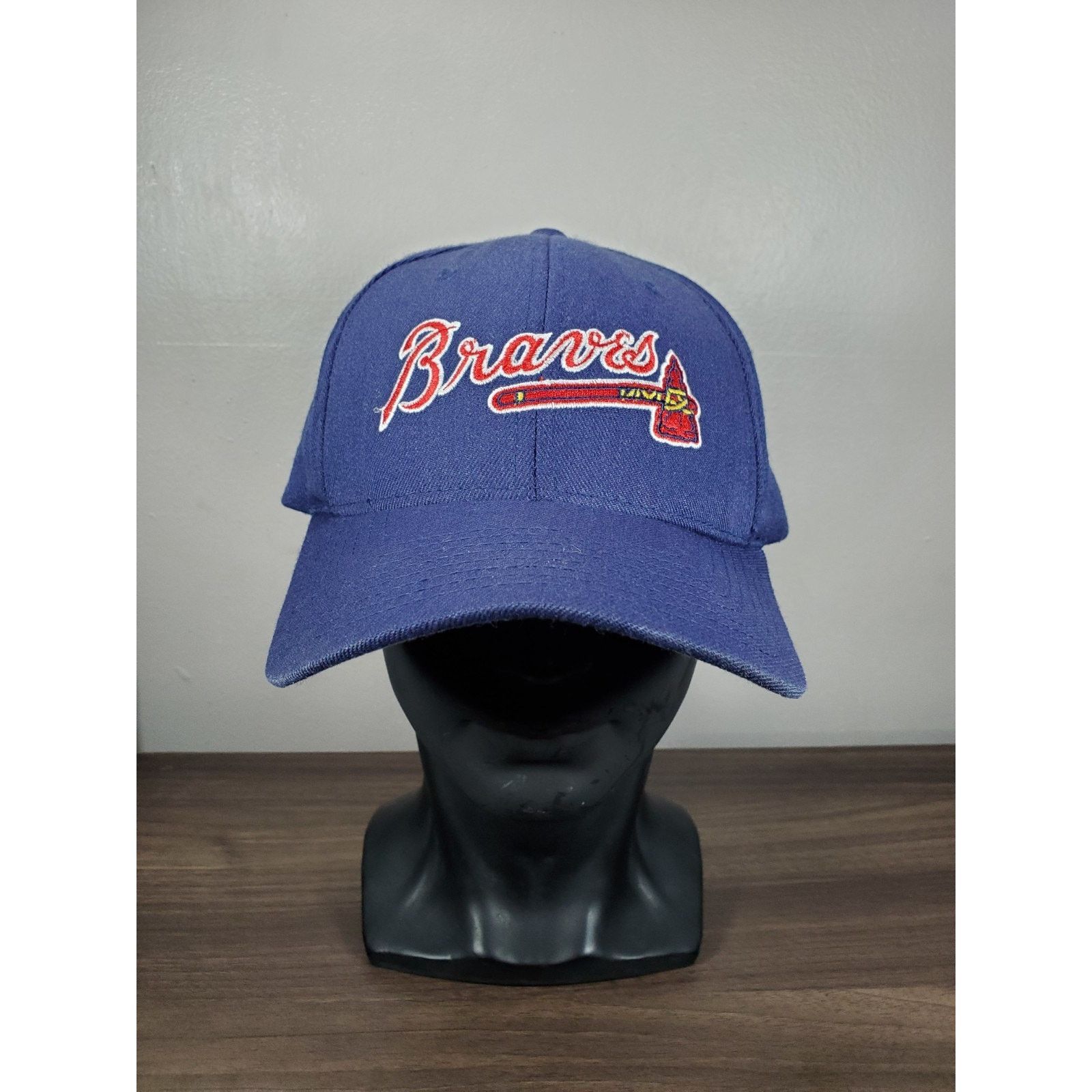 Starter × Vintage Atlanta Braves Starter Cap Hat Strap Back Baseball Cap Size ONE SIZE - 2 Thumbnail