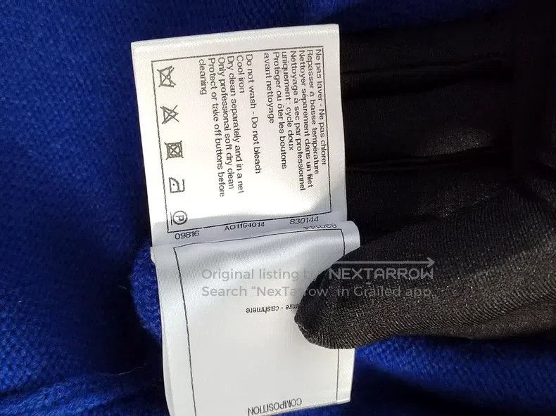 Chanel Chanel Blue and red colour-matched wool cardigan coat Size XXS / US 00 / IT 34 - 5 Thumbnail