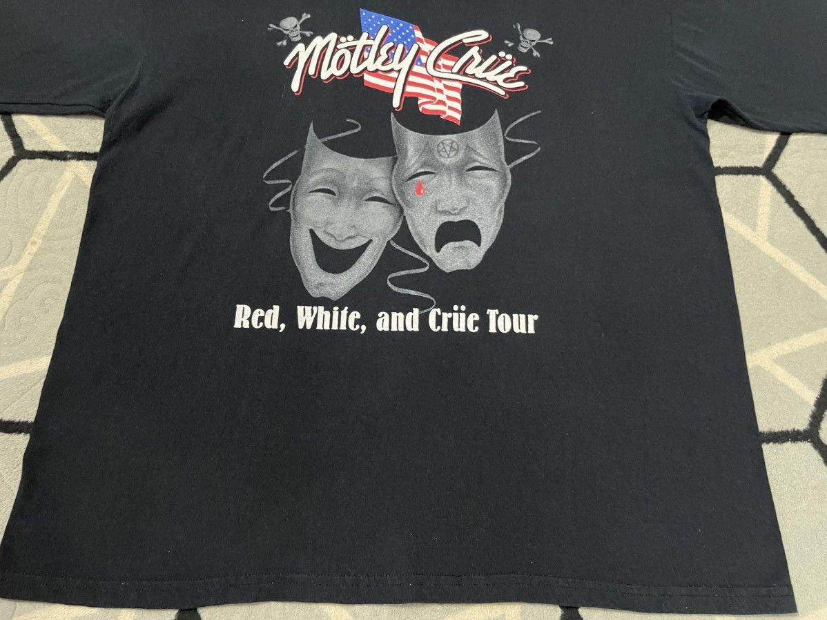 Band Tees × Vintage VINTAGE Y2K MOTLEY CRUE T SHIRT Size US XL / EU 56 / 4 - 7 Thumbnail