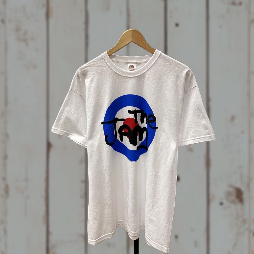 Fruit Of The Loom Vintage The Jam Band T-shirt XL White Mens XL Band Shirt Size US XL / EU 56 / 4 - 1 Thumbnail