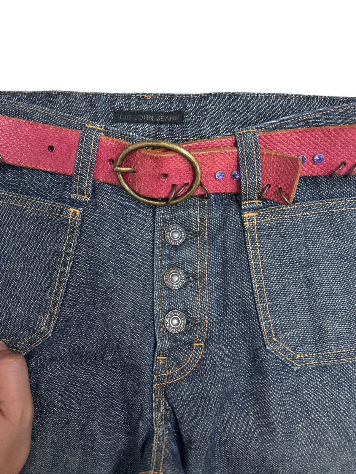 Big John × Hysteric Glamour FLARED BIG JOHN BUSH PANT WIDE LEG JEANS Size US 32 / EU 48 - 8 Thumbnail