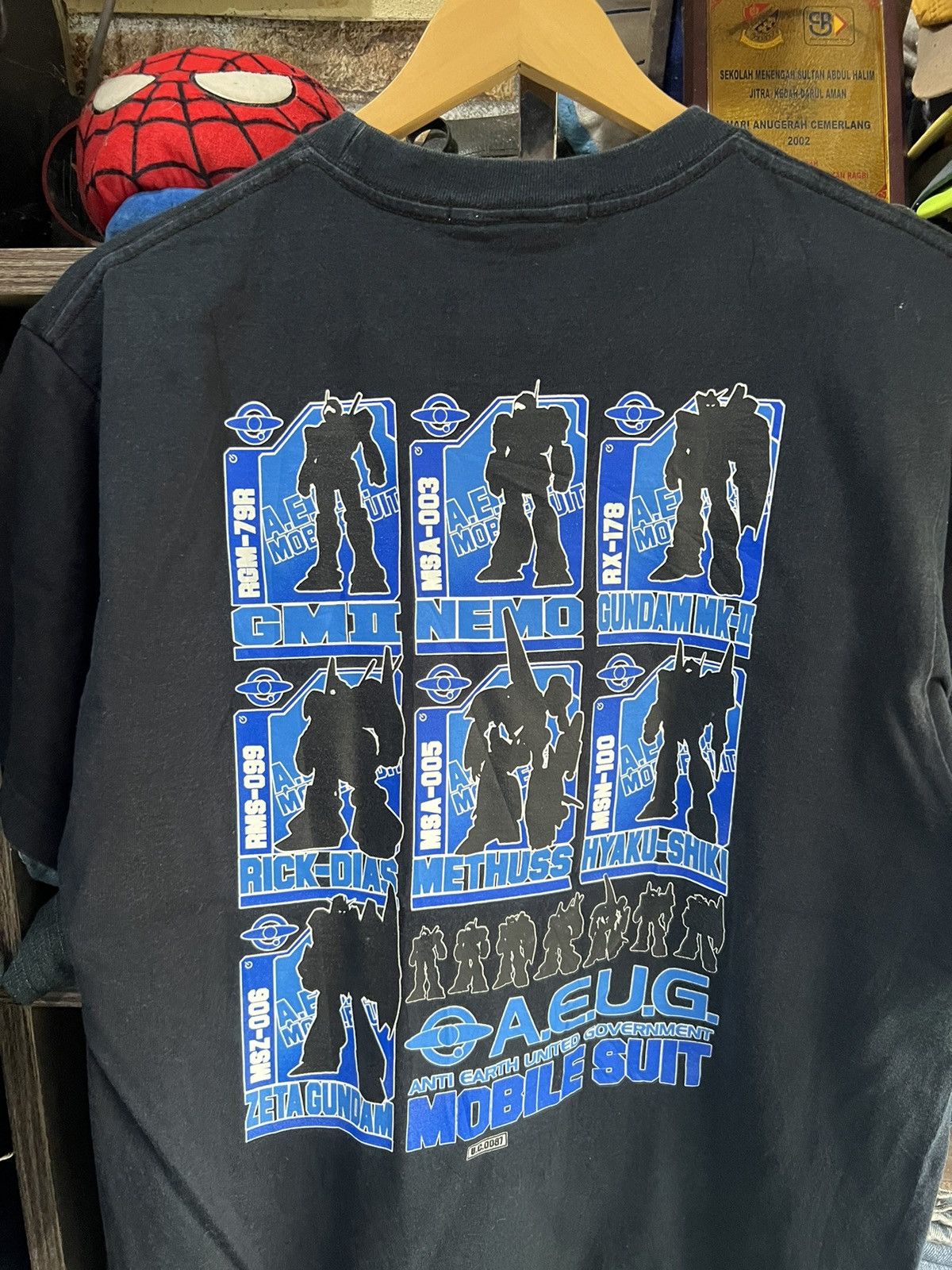 Cartoon Network 🔥Cospa Gundam Anti Earth United Government Tee Size US M / EU 48-50 / 2 - 6 Thumbnail