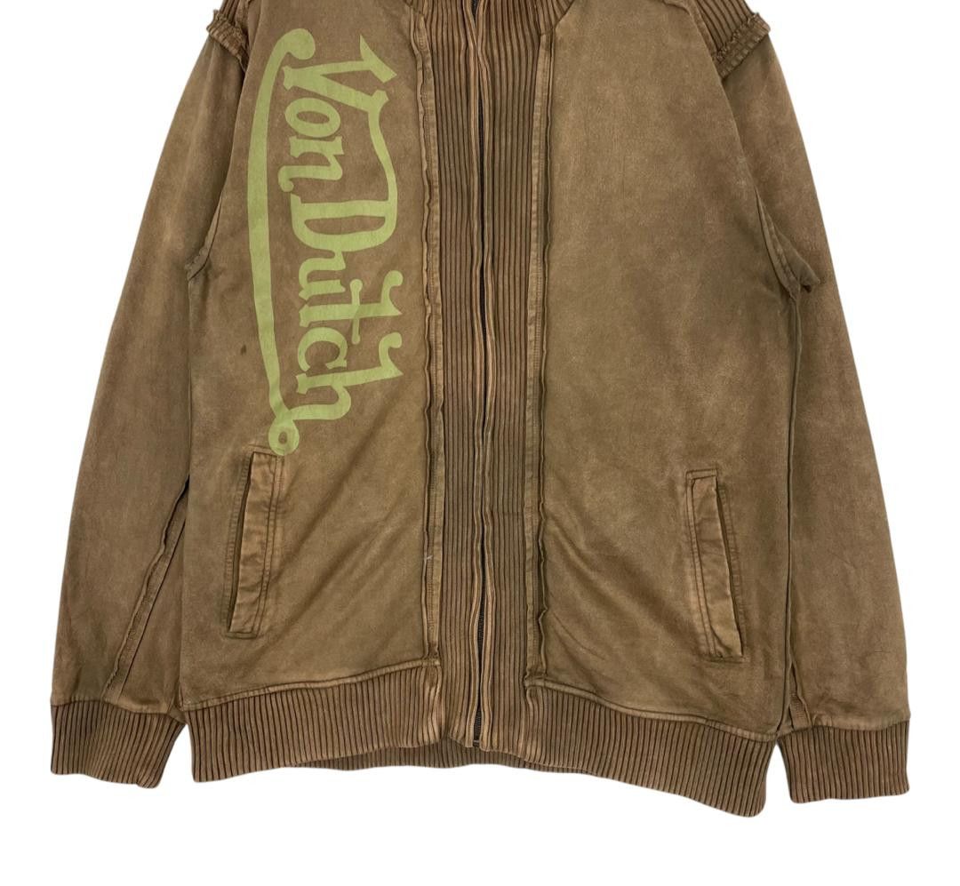 Von Dutch Vintage Von Dutch Designer Style Fullzipper Sweatshirt Size US L / EU 52-54 / 3 - 5 Thumbnail