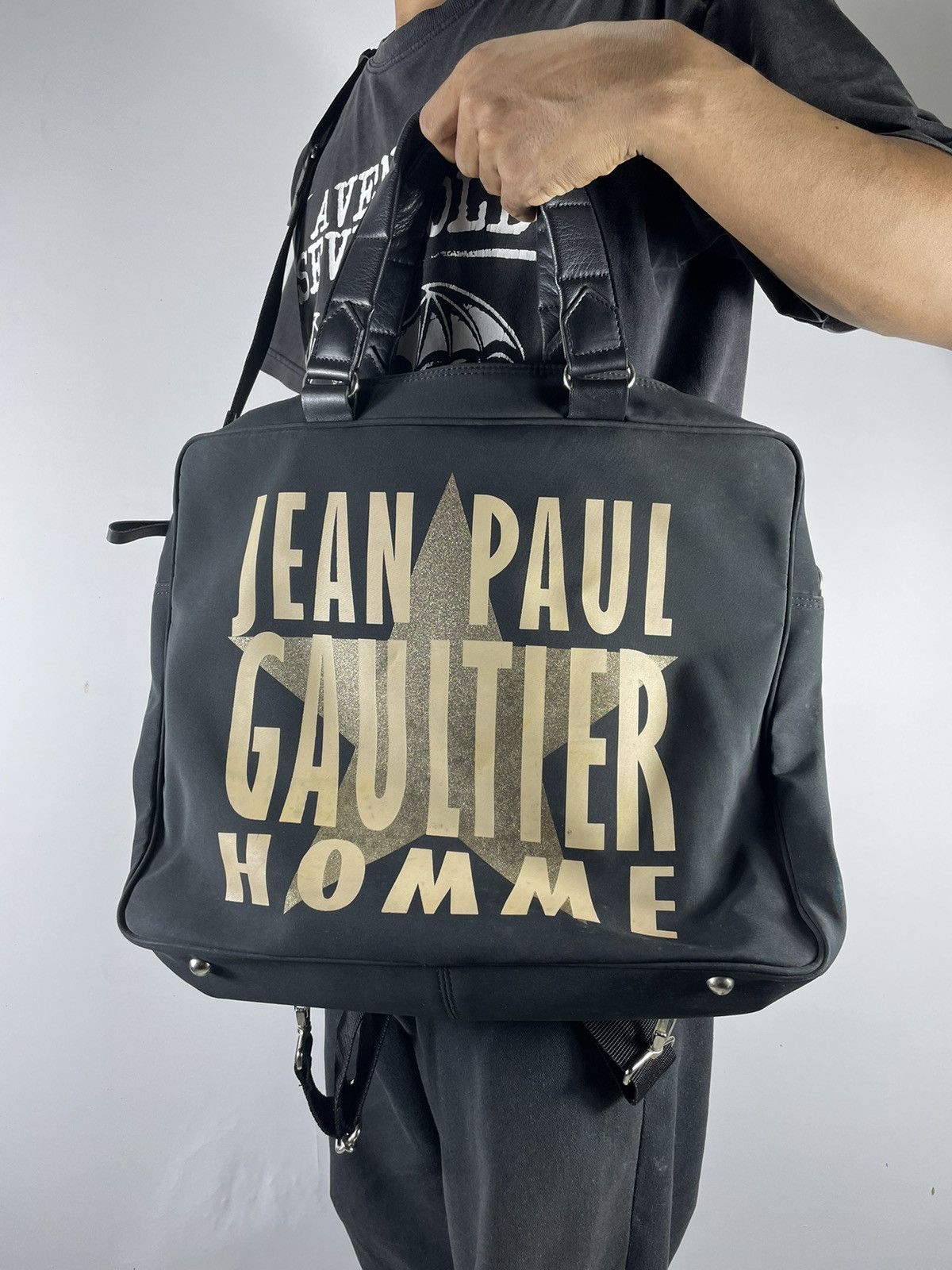 Jean Paul Gaultier Jean Paul Gaultier Homme 2 Way Bag Size ONE SIZE - 11 Thumbnail