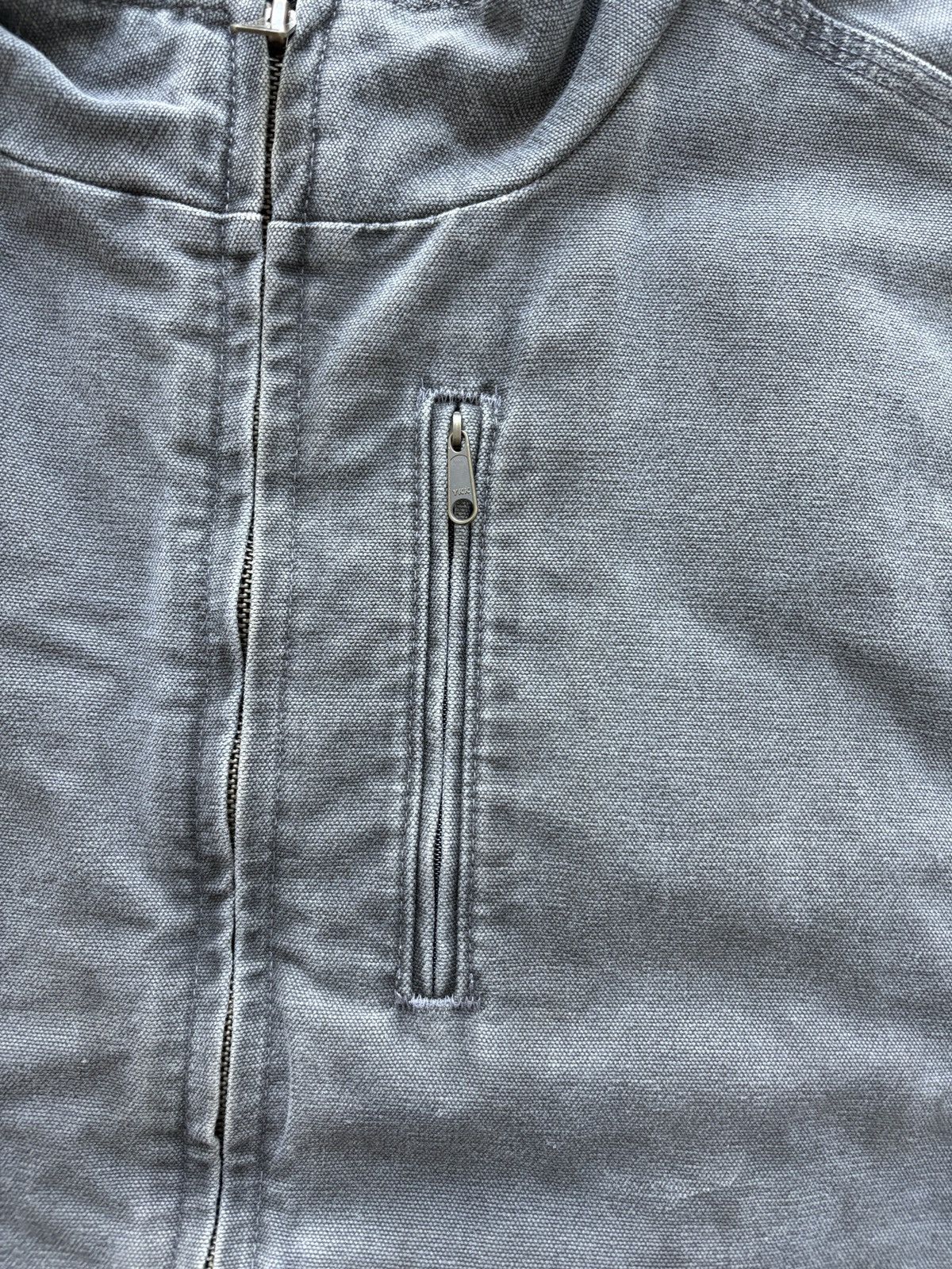 Carhartt Vintage Y2K Carhartt Vest Sherpa Lined Canvas Size US XL / EU 56 / 4 - 3 Thumbnail