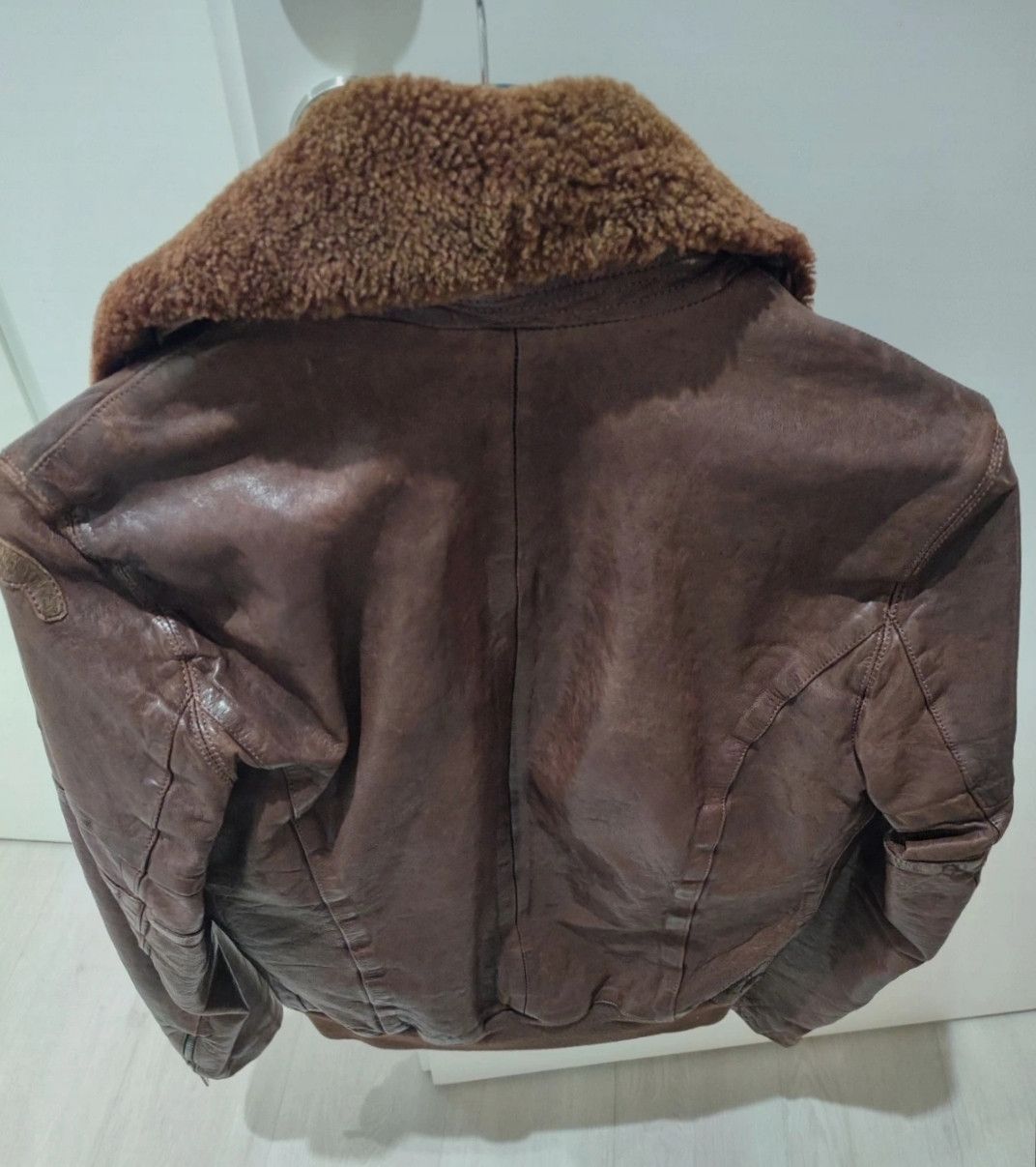 Chevignon chevignon Legend label Leather aviator bomber Size US S / EU 44-46 / 1 - 2 Thumbnail