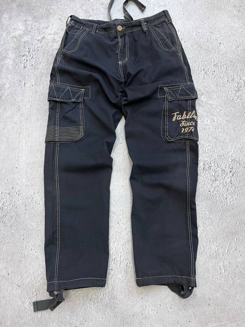 Japanese Brand 2000s Tete Home Multipocket Bondage Cargo Pants Size US 30 / EU 46 - 4 Thumbnail