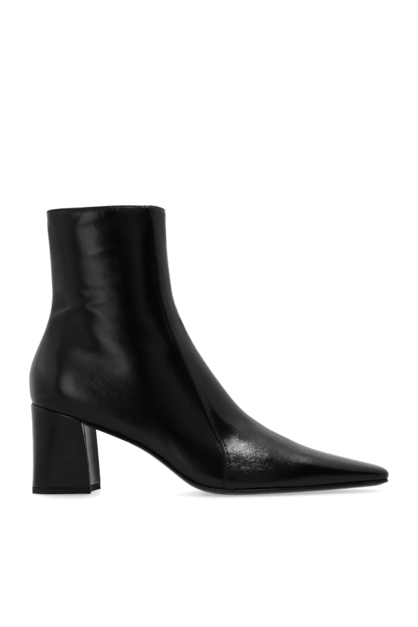 Saint Laurent Paris o1la1rc1a0226 776861 Rainer Boots in Smooth Leather in Black Size US 8 / EU 41 - 1 Thumbnail