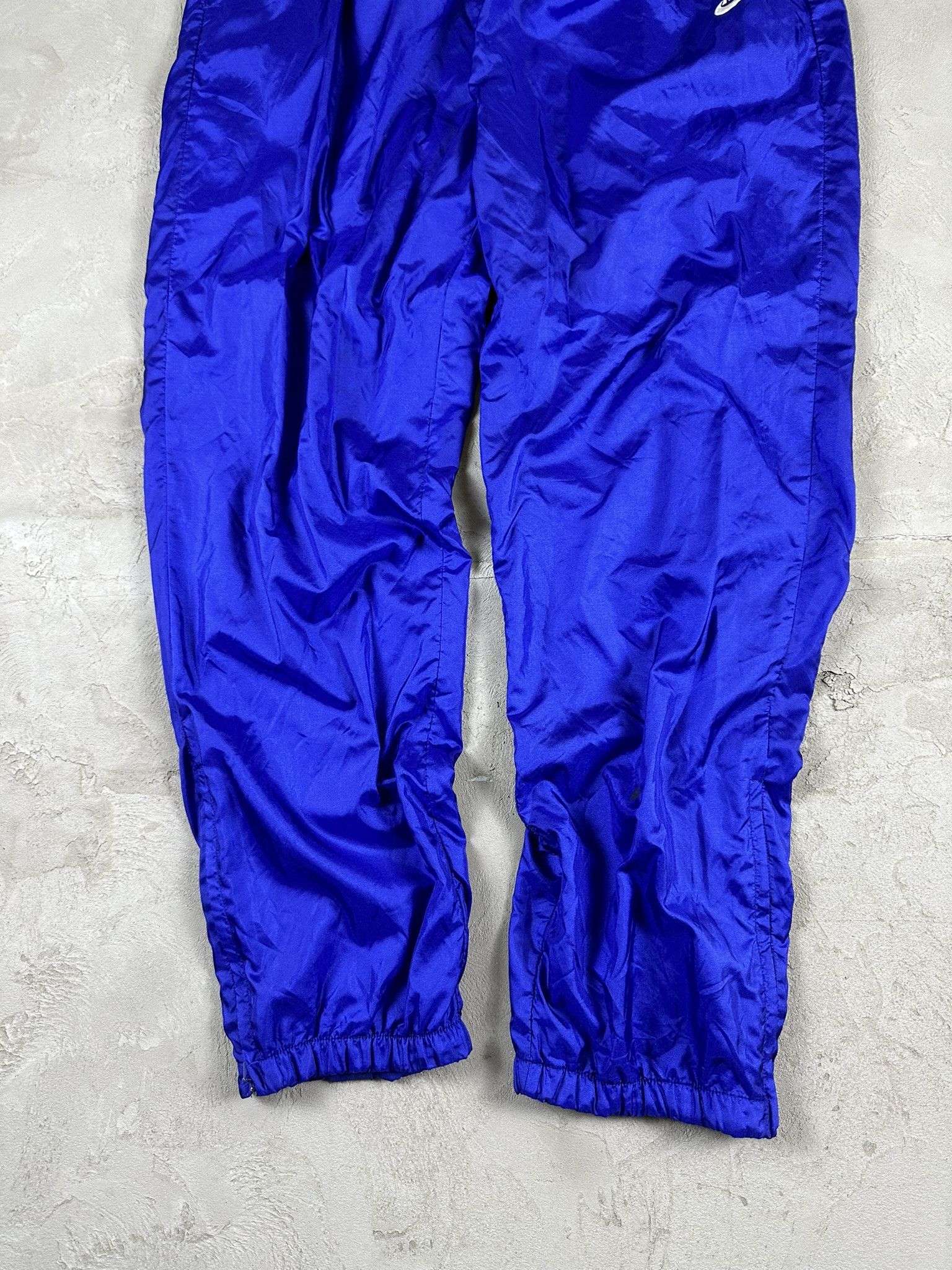 Nike 80s Vintage Nike Baggy Oversized Nylon Trackpants Size US 40 / EU 56 - 2 Thumbnail