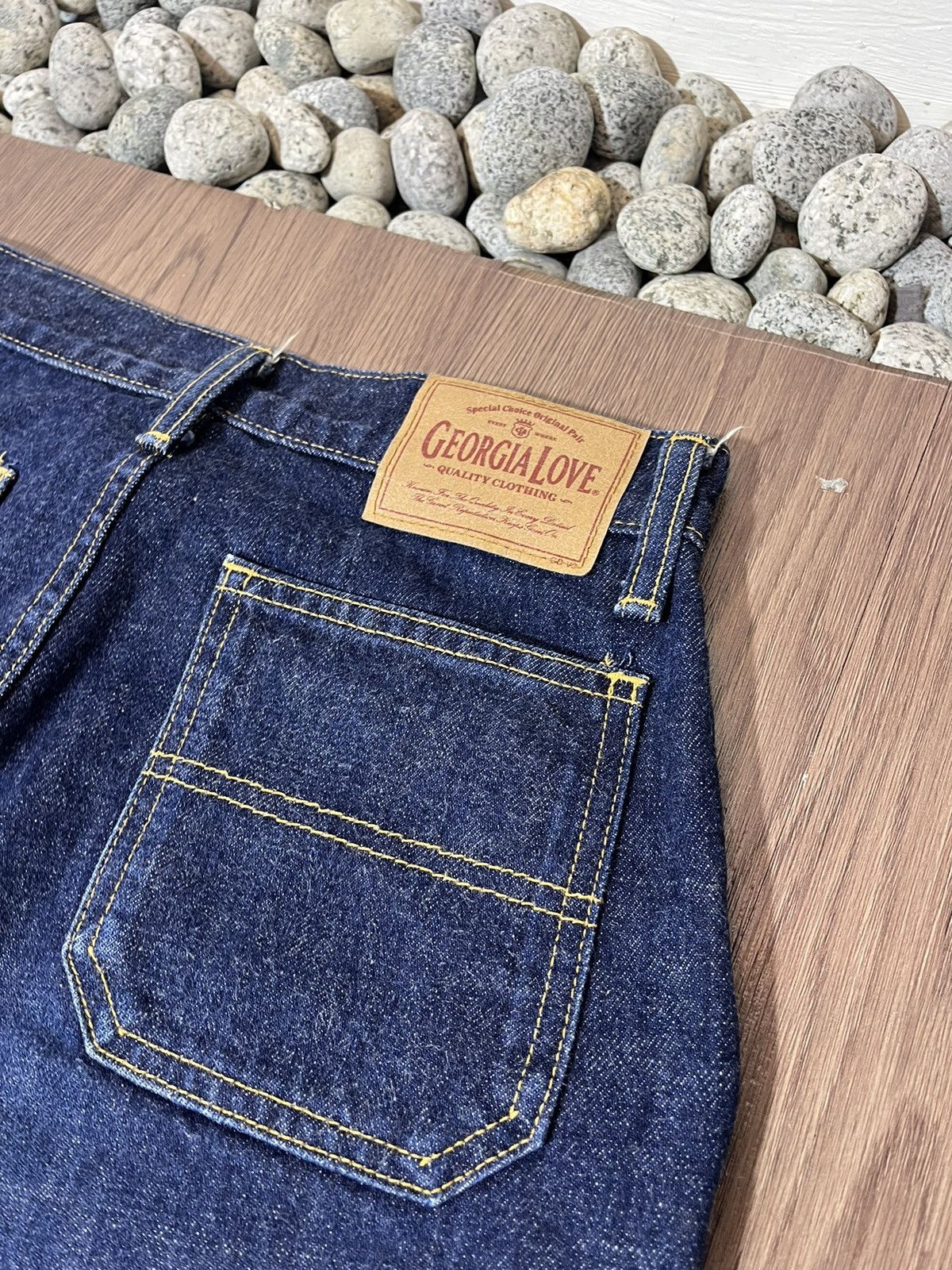 Hysteric Glamour Georgia Love GL HEART japan button down flare denim Size US 26 / EU 42 - 9 Thumbnail