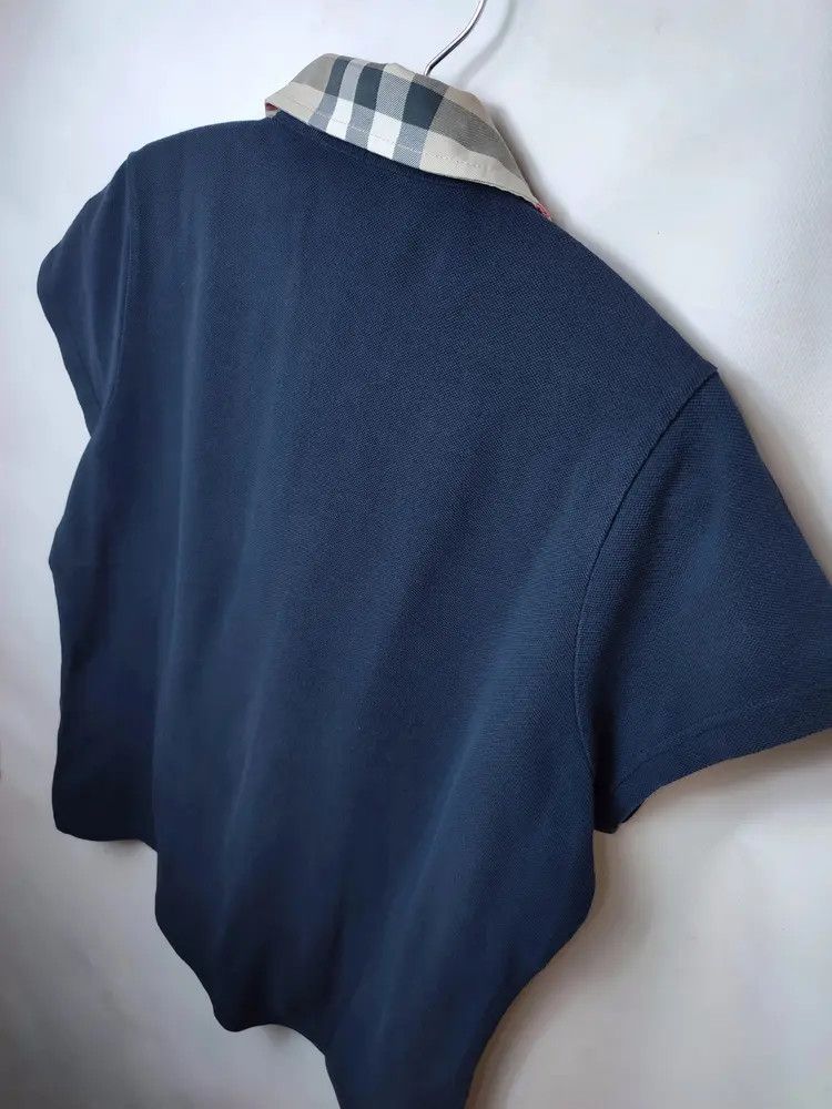Burberry Burberry Brit Nova Check Navy Polo t-shirt Size XL / US 12-14 / IT 48-50 - 8 Thumbnail