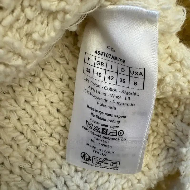 Dior Dior Beige Knit Women's Sleeveless Pullover . Size M / US 6-8 / IT 42-44 - 7 Thumbnail