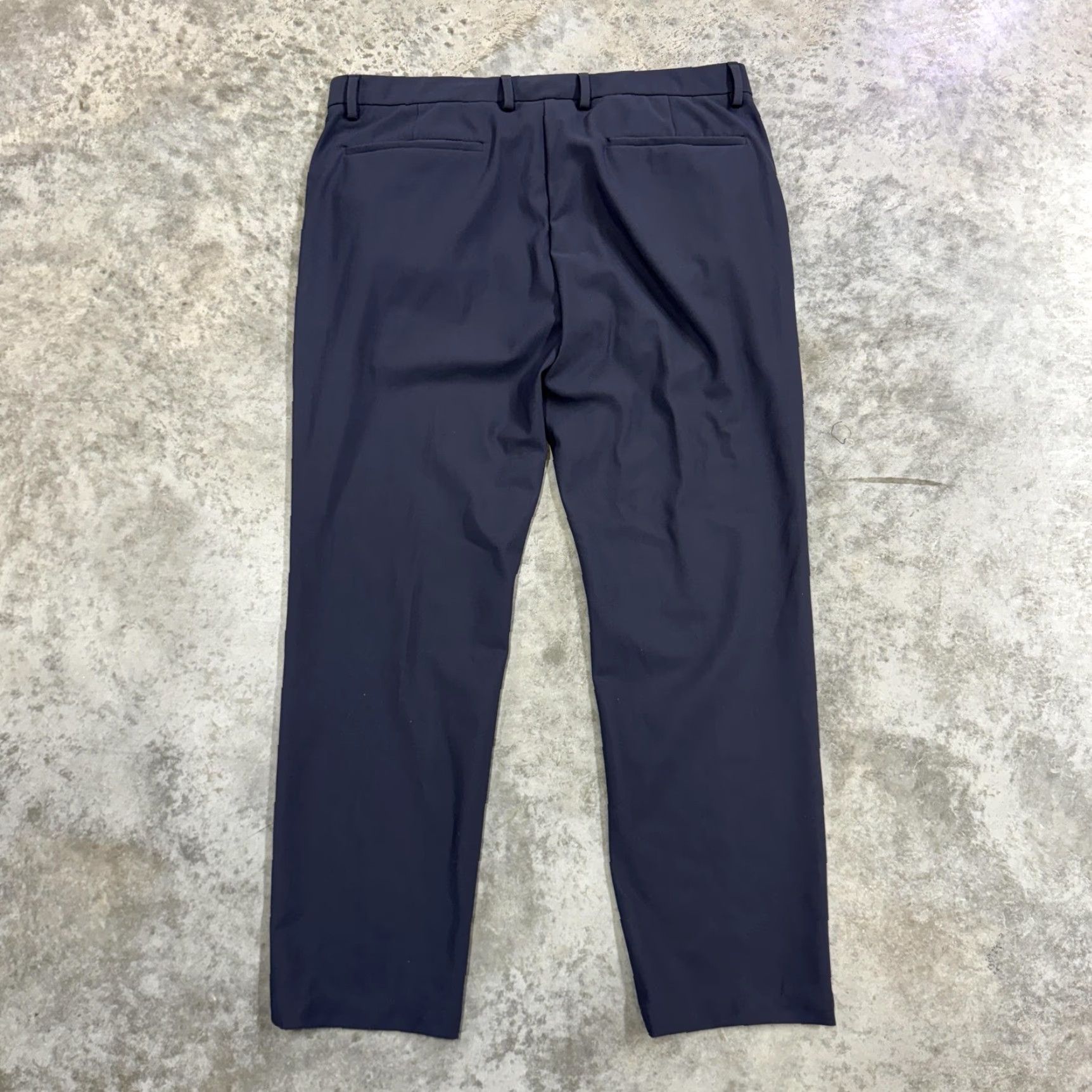 Theory Theory Pants Mens 36 Gray Flat Front Dress Chino Slim Fit Office Work Shirt pants? Size US 36 / EU 52 - 6 Thumbnail