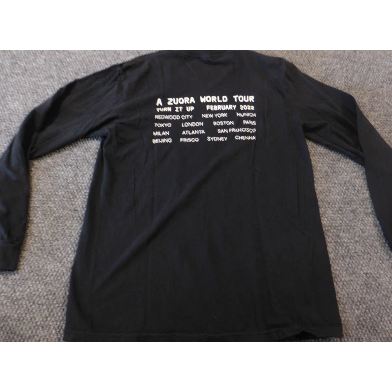 Comfort Colors Comfort Colors Mens Shirt M Black Long Sleeve Crew Neck Knit Logo T-Shirt Regular Cotton - 90s? (adjusted) Size US M / EU 48-50 / 2 - 7 Thumbnail