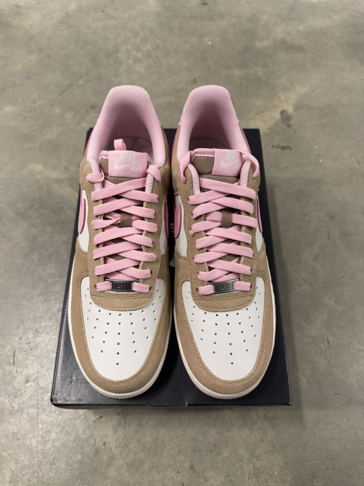 Nike Nike Air Force 1 Low ‘07 LV8 Hemp Pink Size 10.5 Size US 10.5 / EU 43-44 - 5 Thumbnail