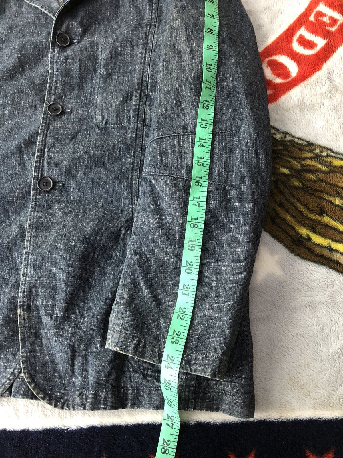 Kansai Yamamoto Vintage Kansai Jeans Denim Jacket Size US L / EU 52-54 / 3 - 8 Thumbnail