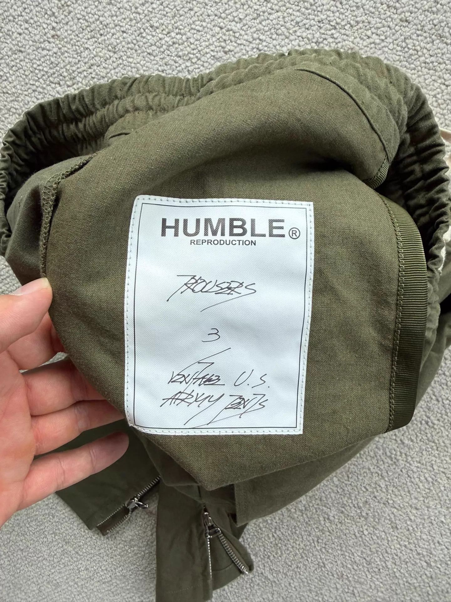 Fear of God Fear of God 4th/3rd Military Pants 3 (WWII Tent Fabric) Size US 34 / EU 50 - 4 Thumbnail