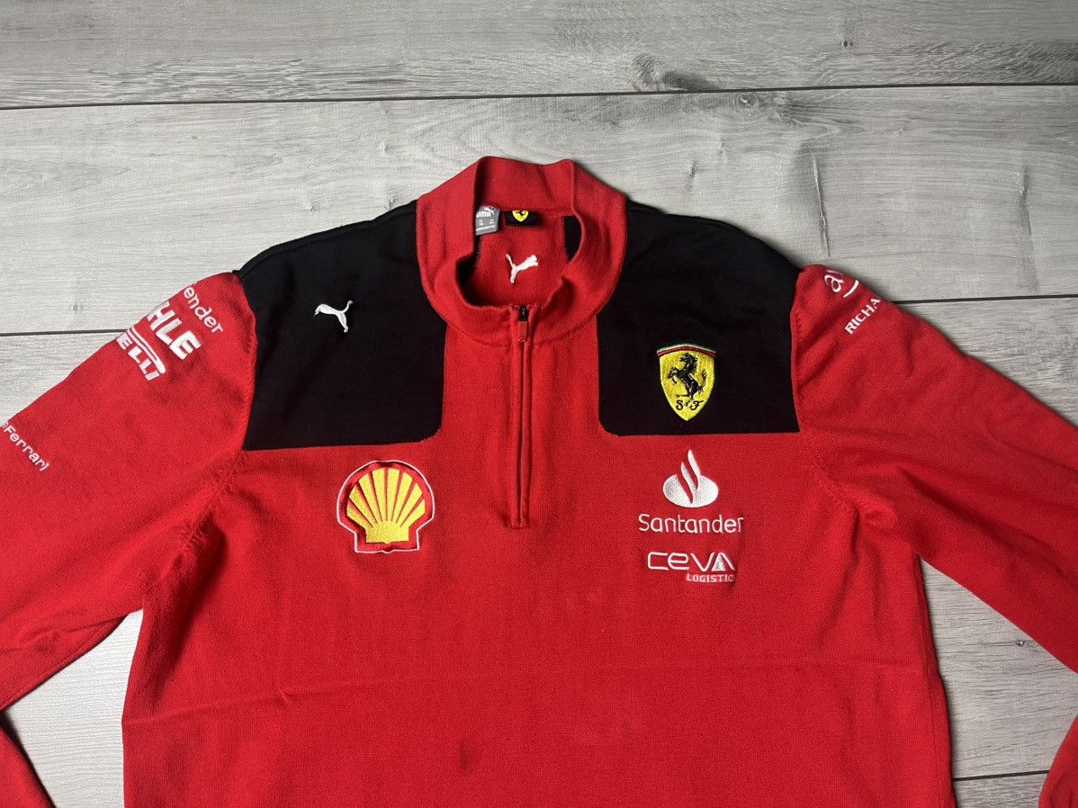 Ferrari × Puma Puma Ferrari racing sweatshirt 1/4 zip size XXL Size US XXL / EU 58 / 5 - 3 Thumbnail