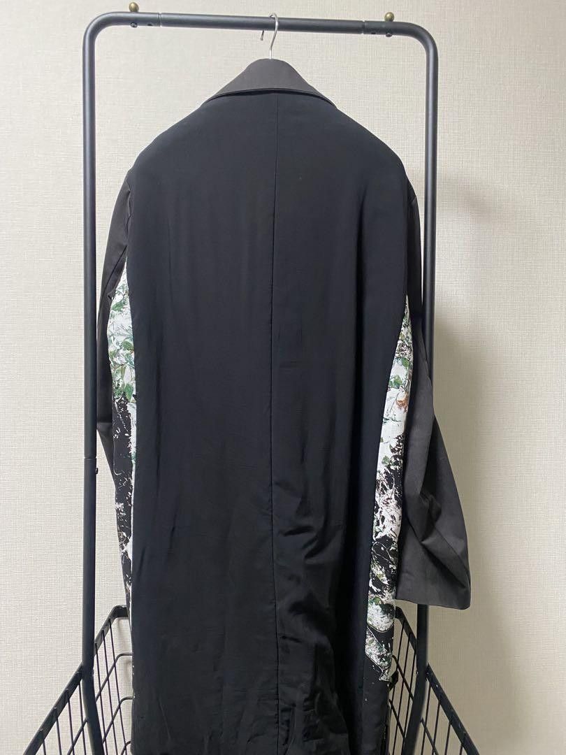 Yohji Yamamoto Yohji Yamamoto pour homme Rayon twill Curved sleeves P coat Size US L / EU 52-54 / 3 - 1 Thumbnail