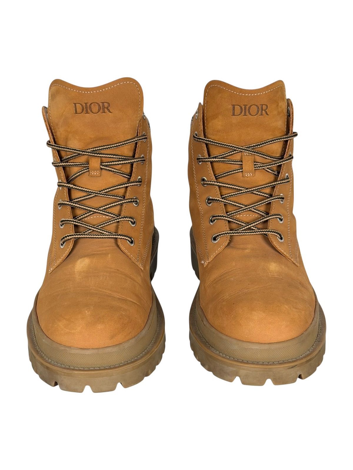 Dior Christian Dior Explorer Wheat Oblique Logo Ankle Boots Size US 11 / EU 44 - 6 Thumbnail